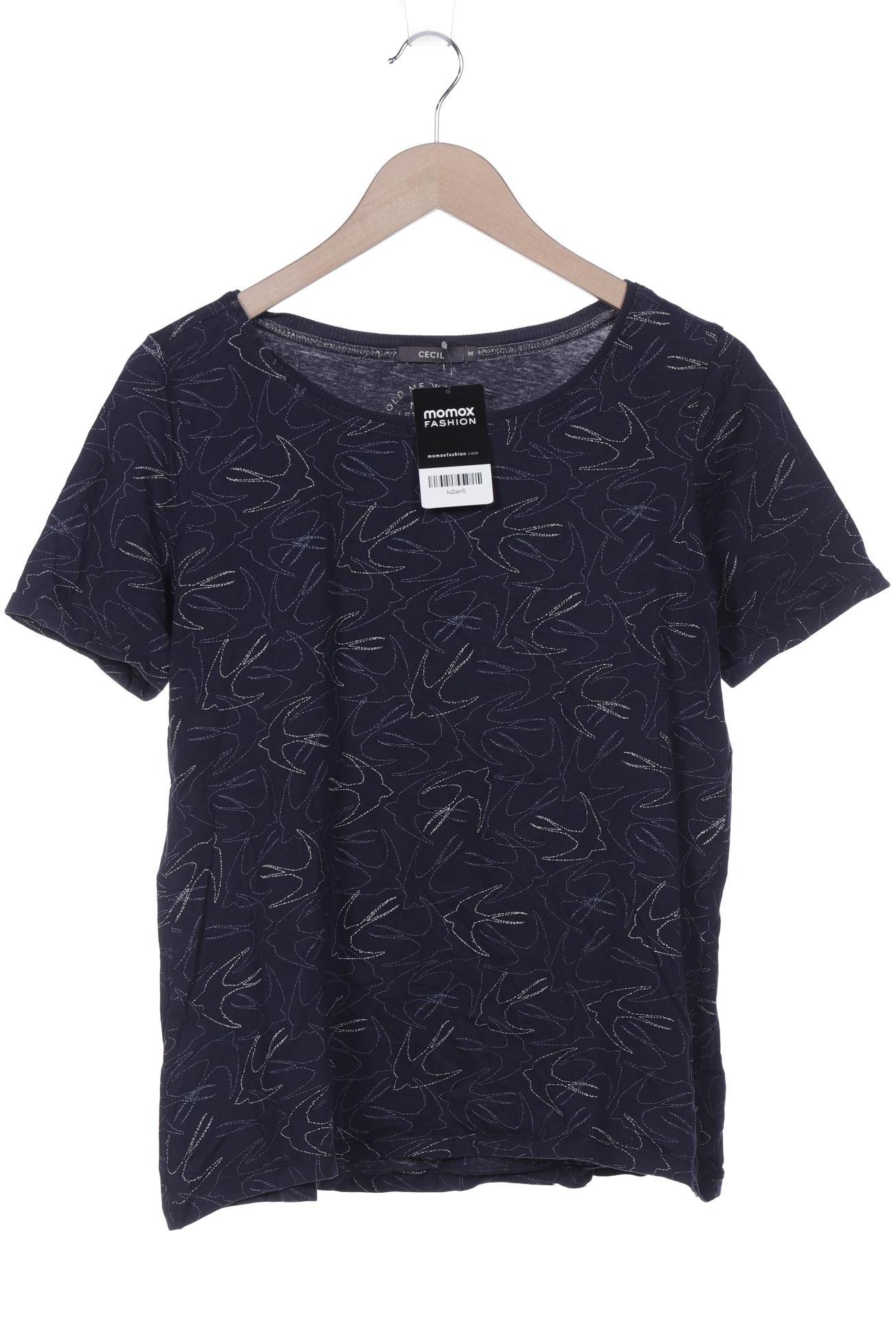 

Cecil Damen T-Shirt, marineblau, Gr. 38