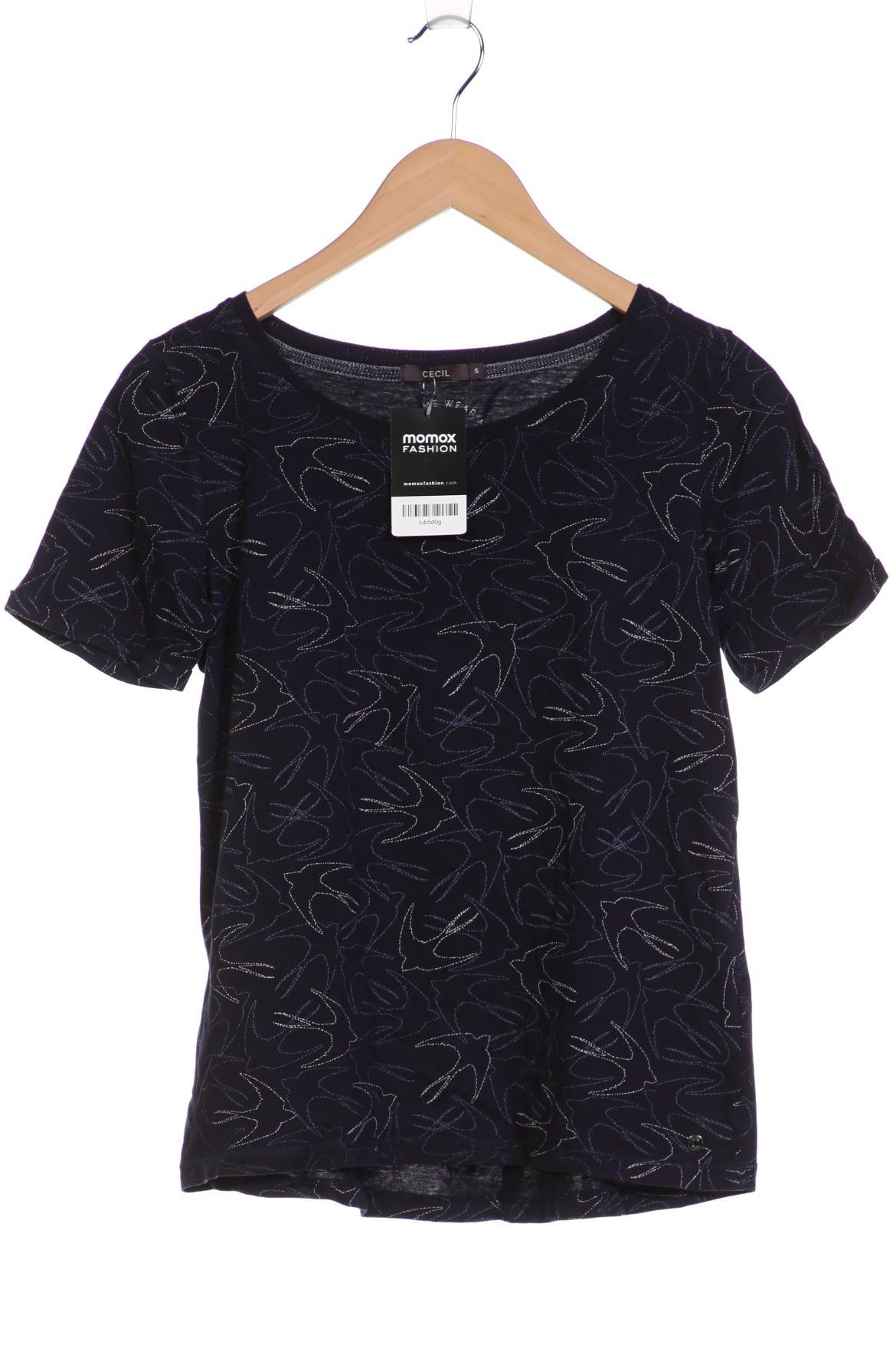 

Cecil Damen T-Shirt, marineblau, Gr. 36