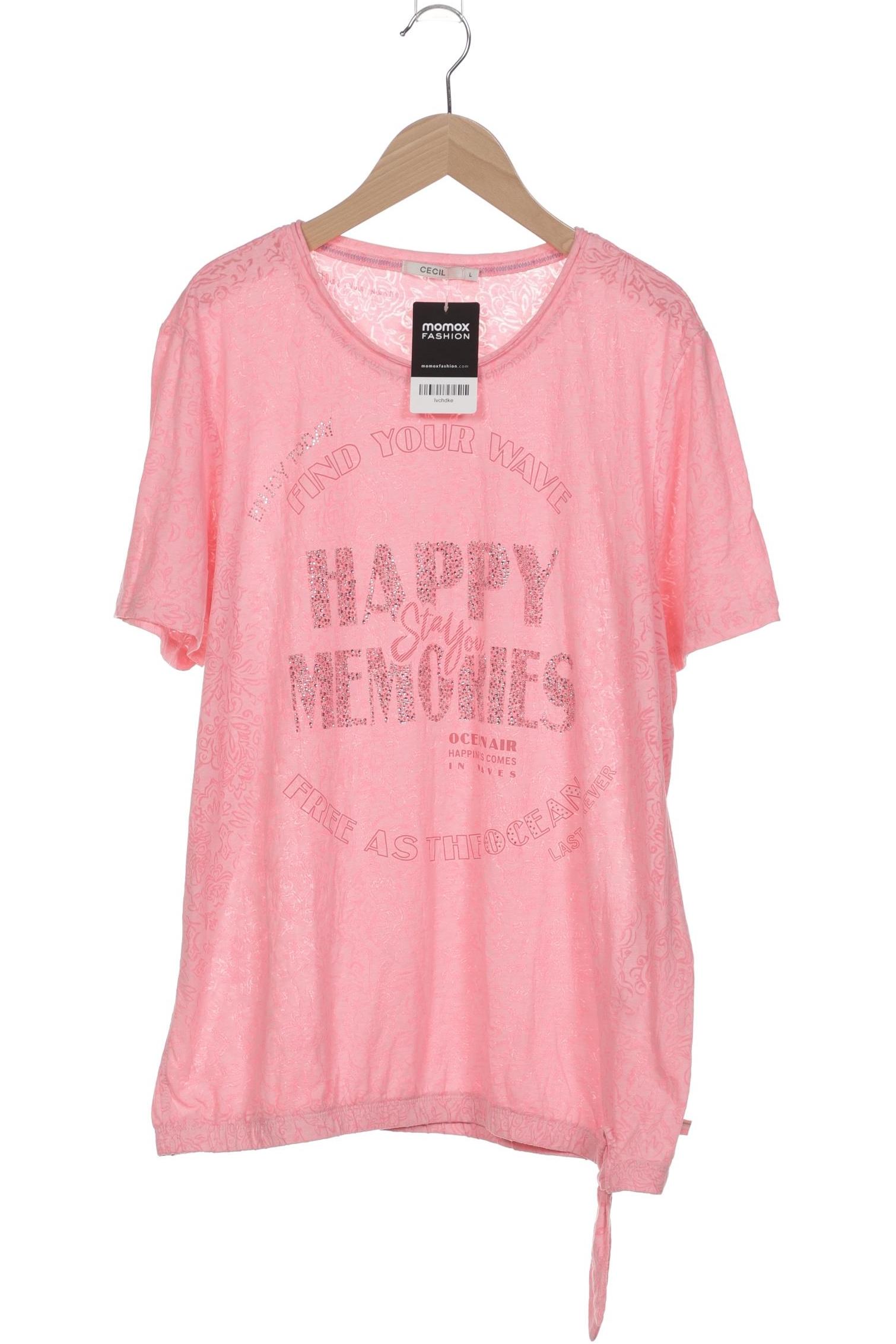Thumbnail - Cecil Damen T-Shirt, pink, Gr. 42