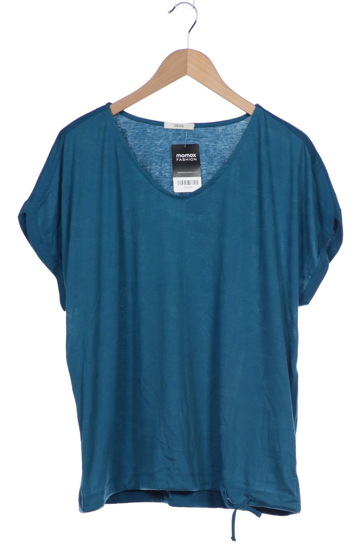 

Cecil Damen T-Shirt, blau, Gr. 48