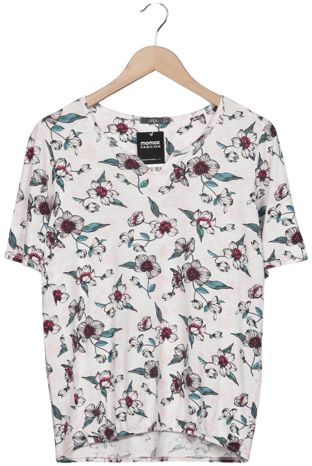 

Cecil Damen T-Shirt, weiß, Gr. 36