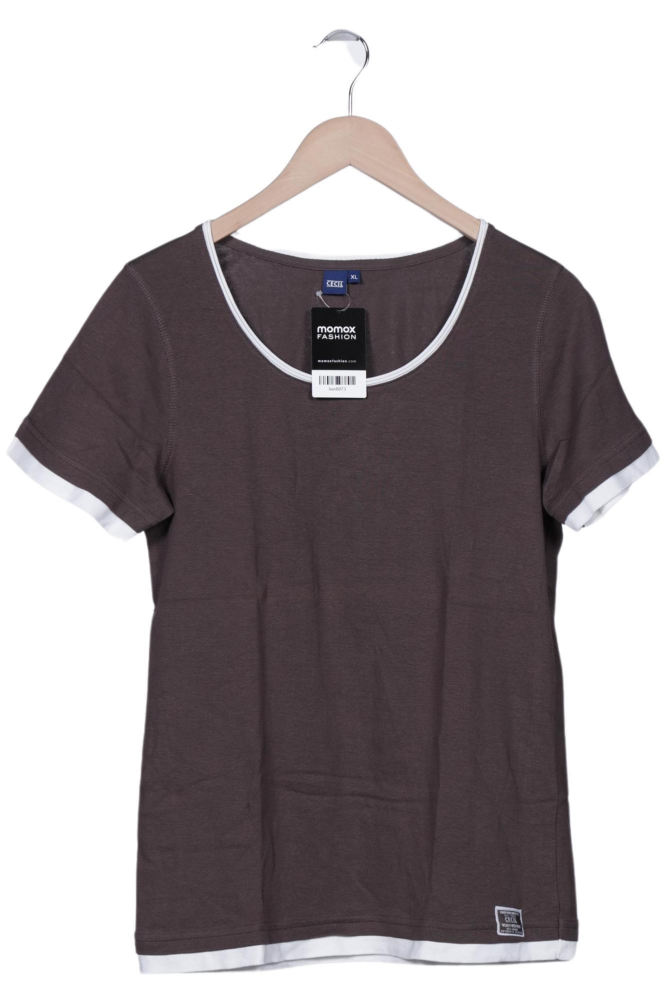 

Cecil Damen T-Shirt, braun, Gr. 44