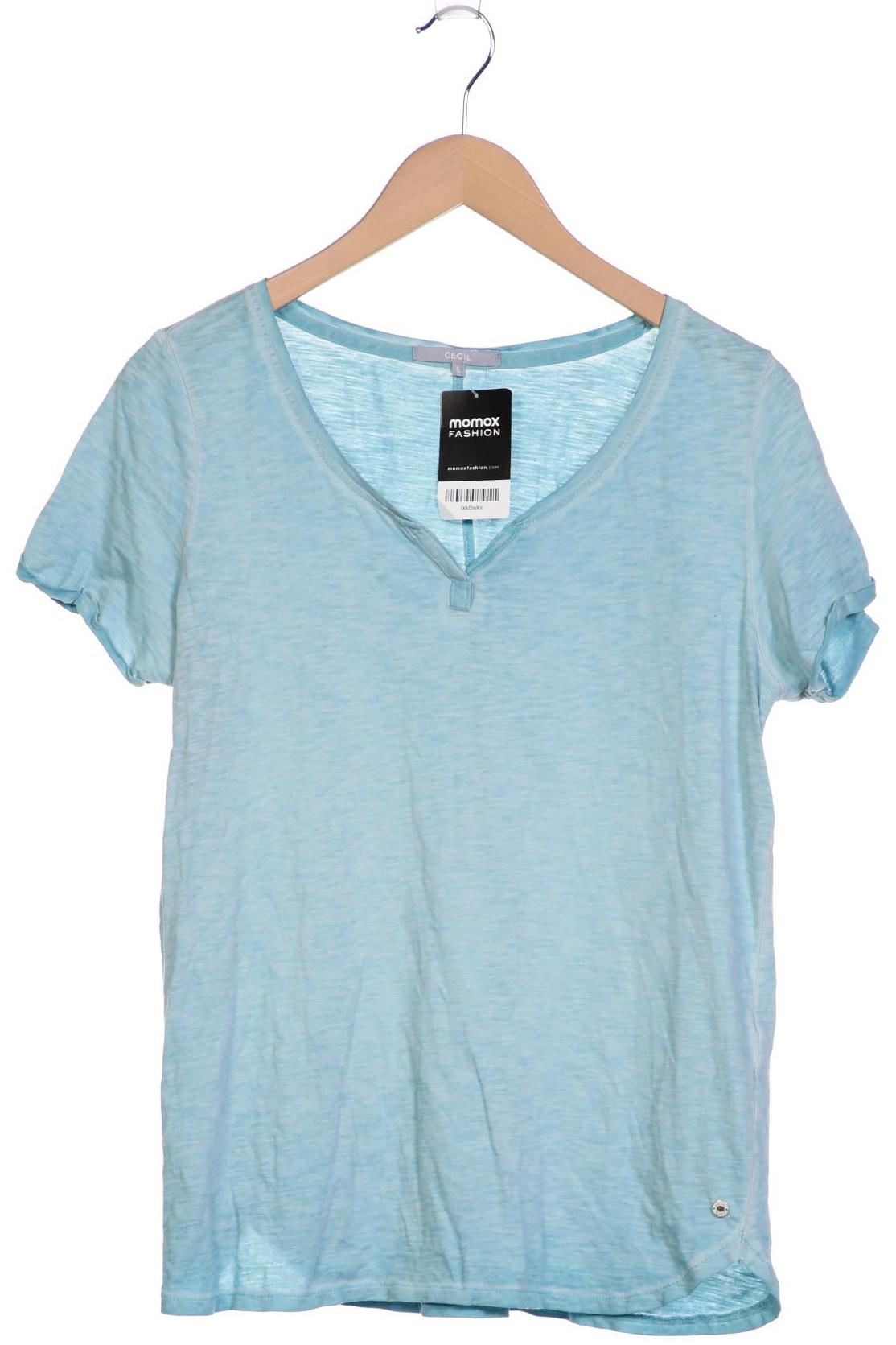 

Cecil Damen T-Shirt, hellblau, Gr. 42