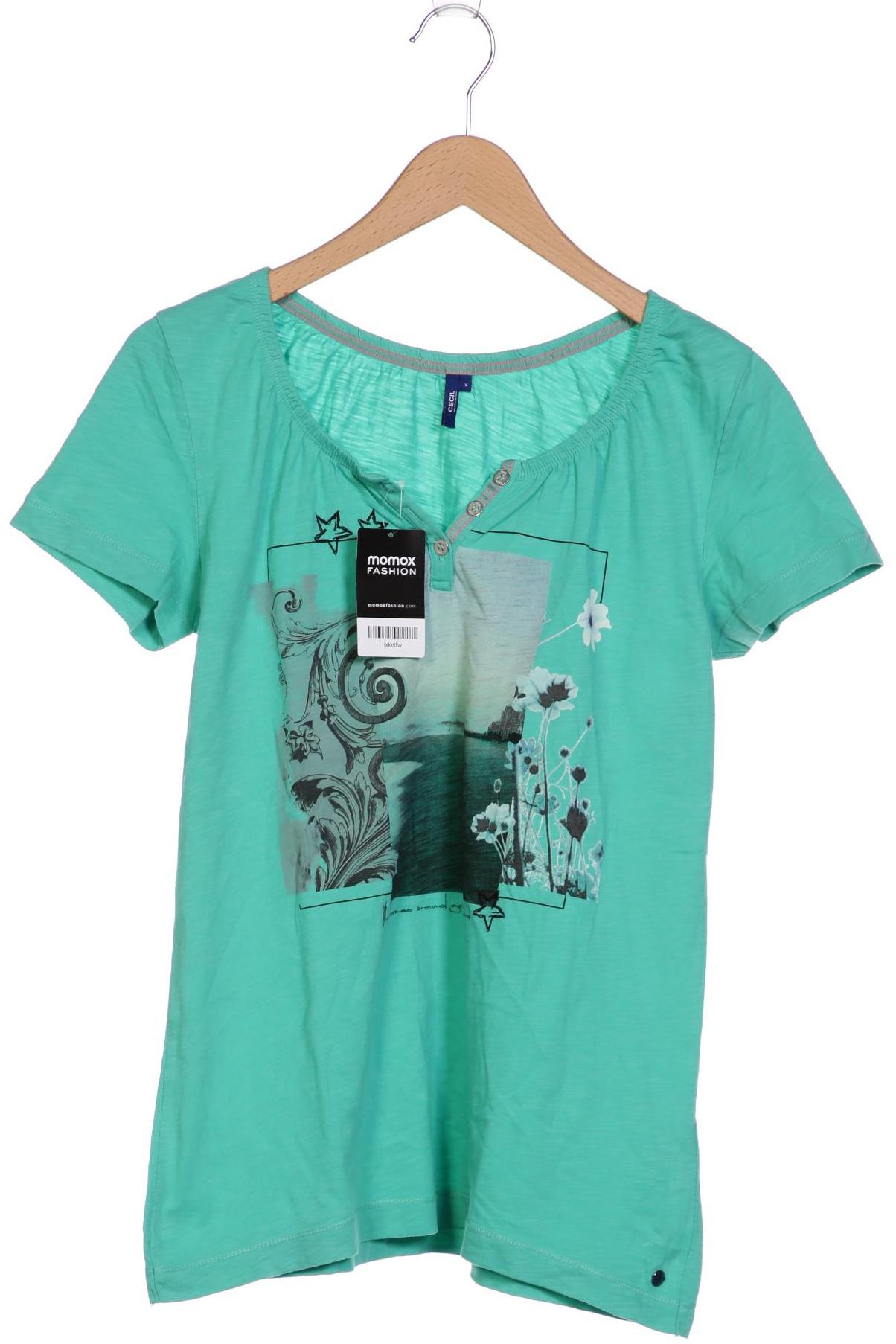 

CECIL Damen T-Shirt, türkis