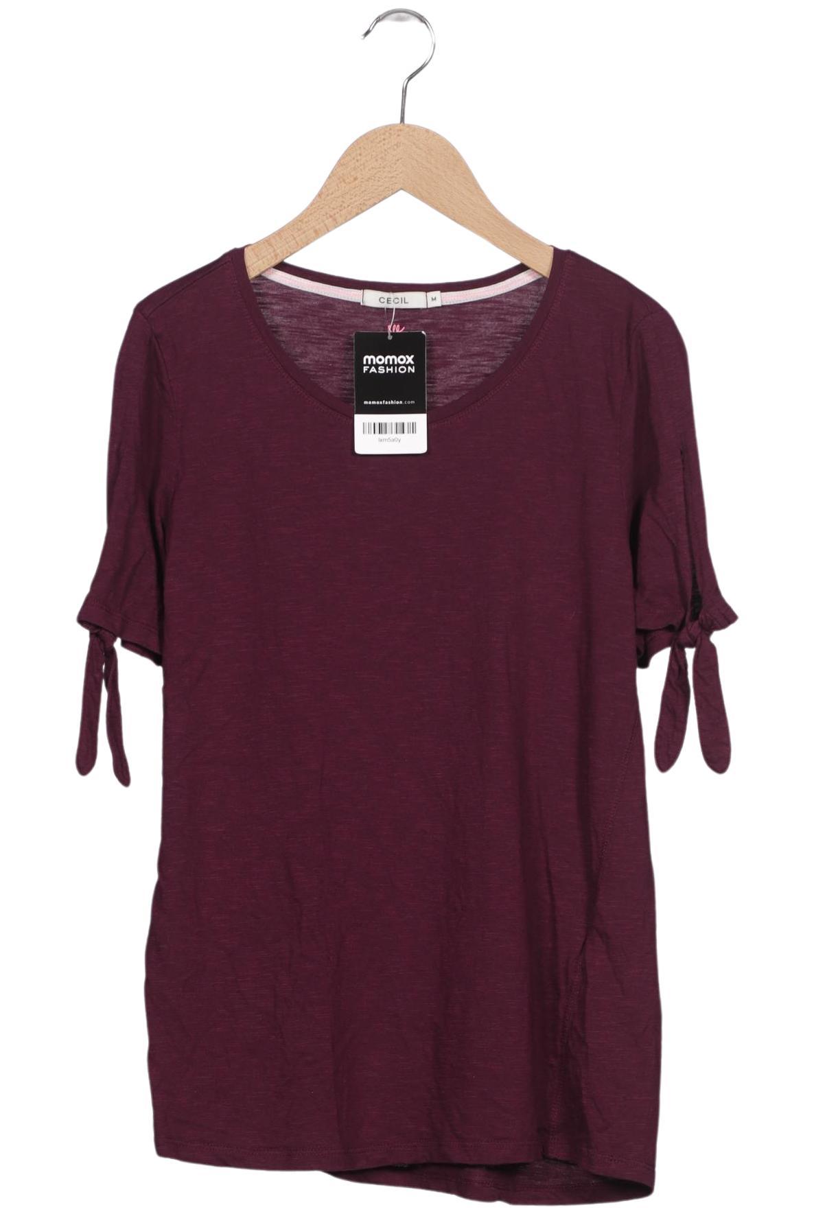 

Cecil Damen T-Shirt, bordeaux, Gr. 38