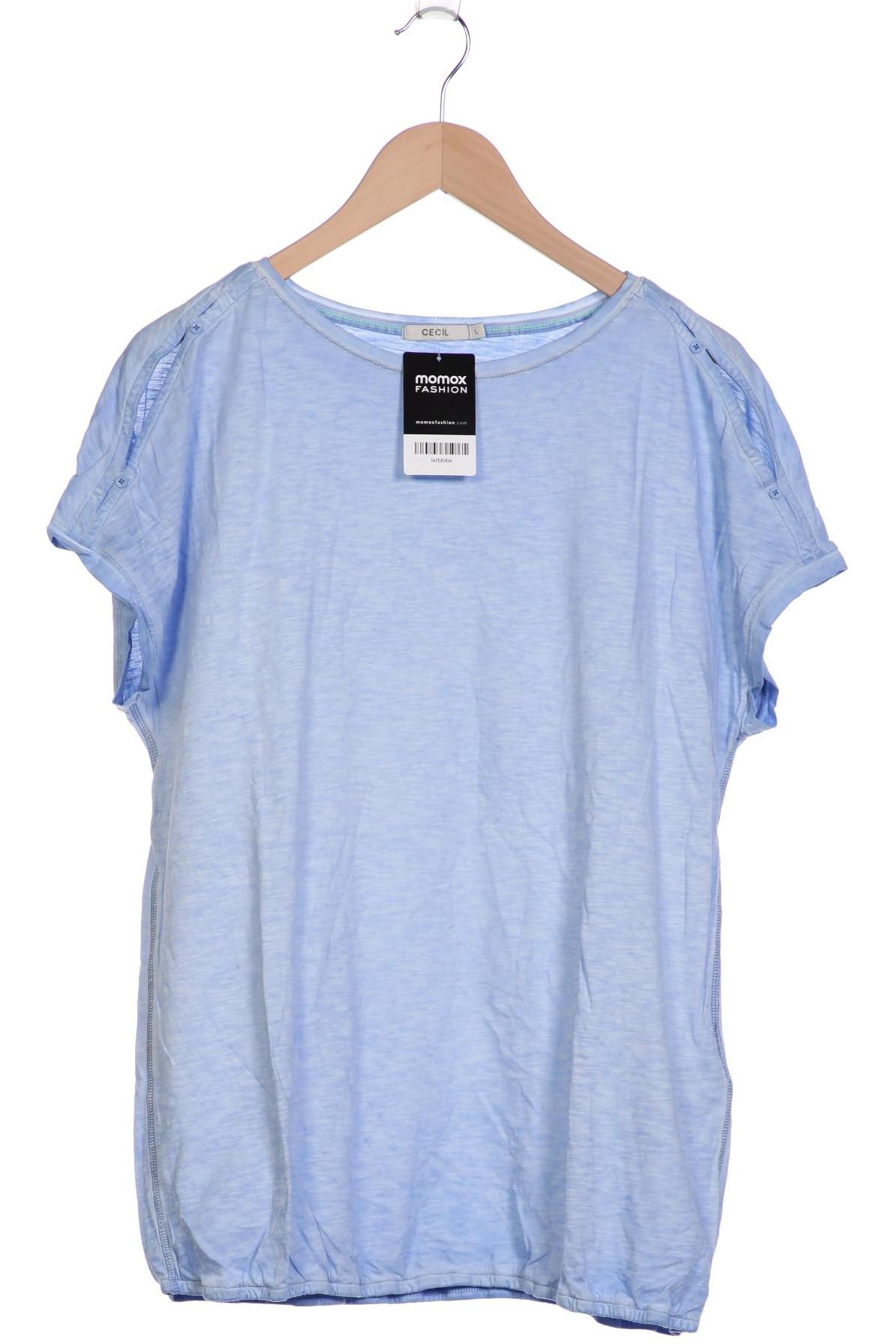 

Cecil Damen T-Shirt, hellblau, Gr. 42
