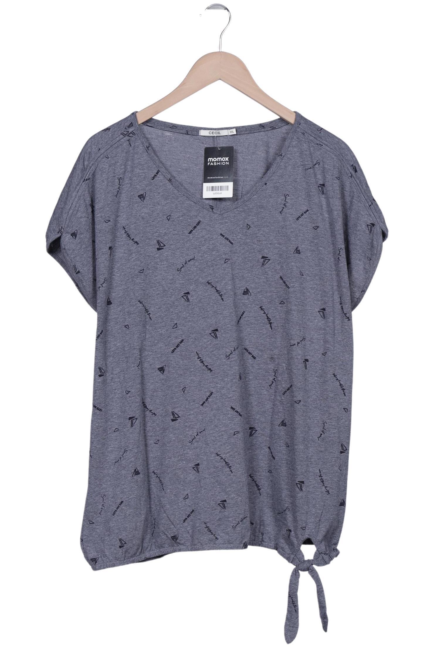 

Cecil Damen T-Shirt, grau, Gr. 46