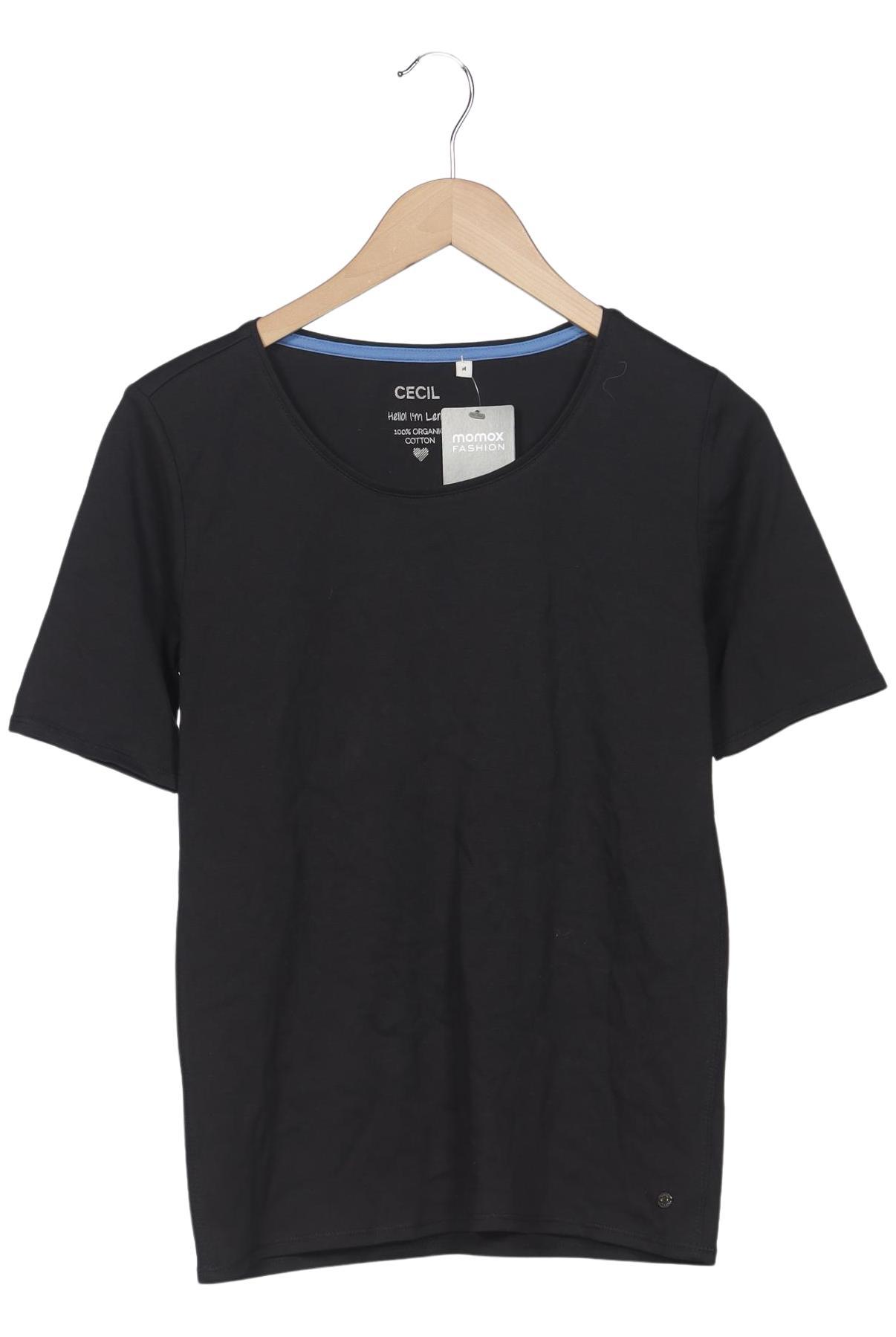 

Cecil Damen T-Shirt, schwarz, Gr. 38
