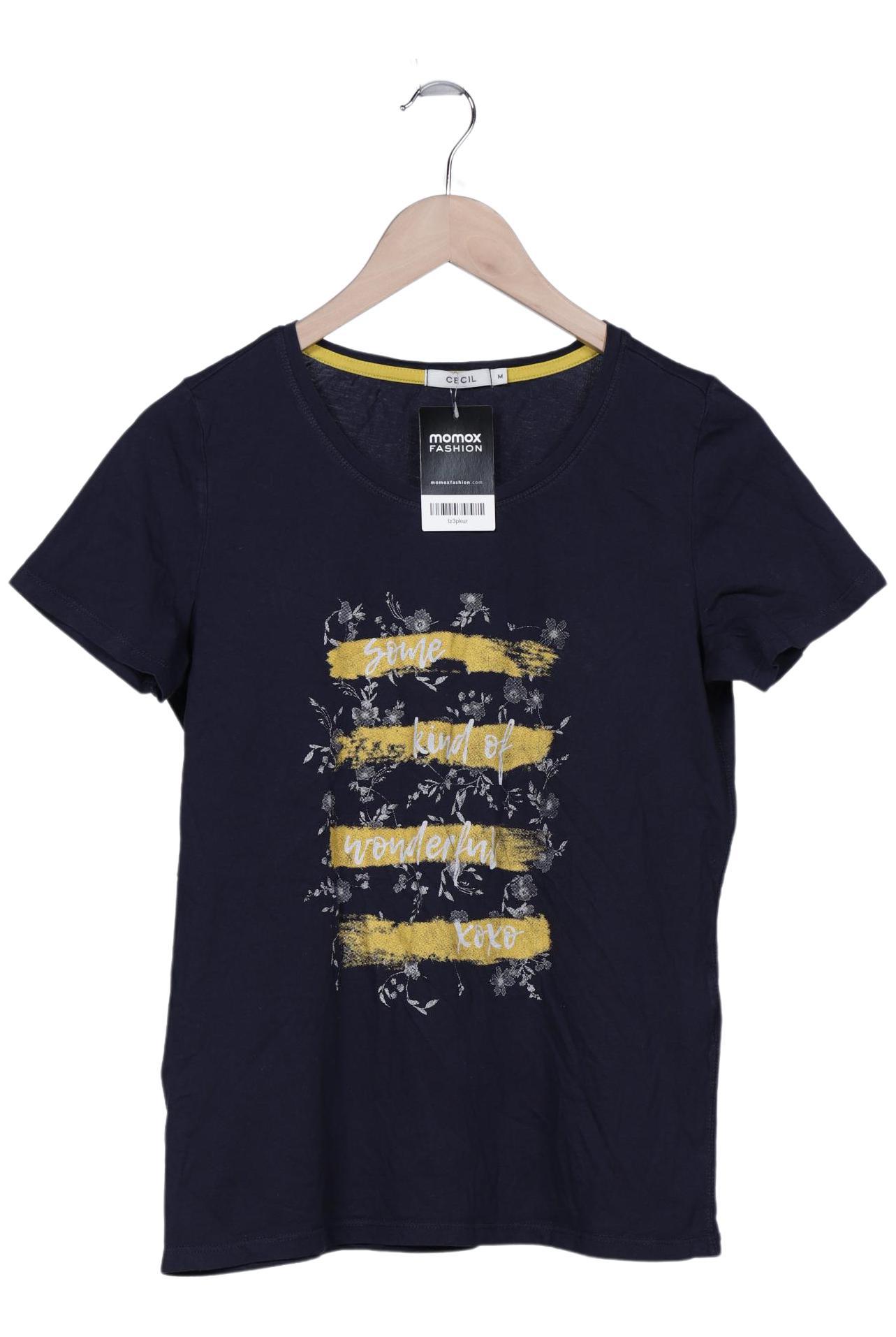 

Cecil Damen T-Shirt, marineblau, Gr. 38