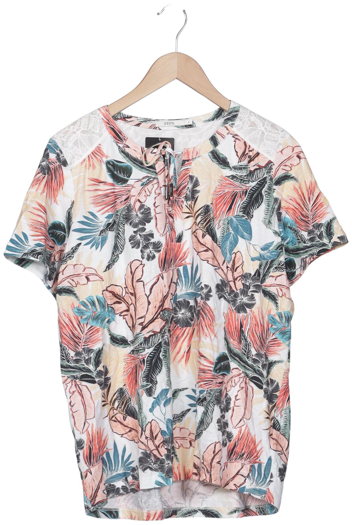 

Cecil Damen T-Shirt, mehrfarbig, Gr. 42