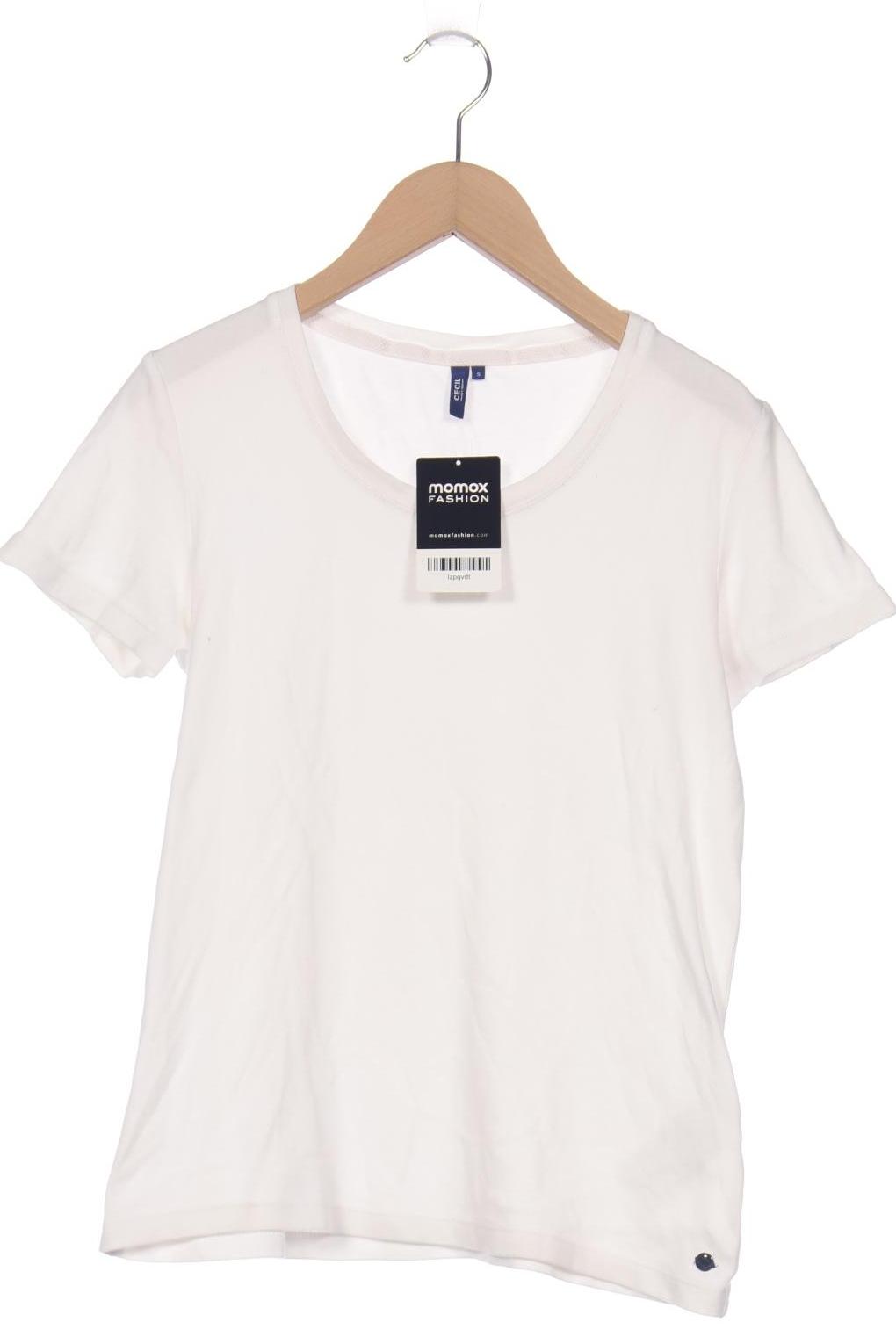 

Cecil Damen T-Shirt, weiß, Gr. 36