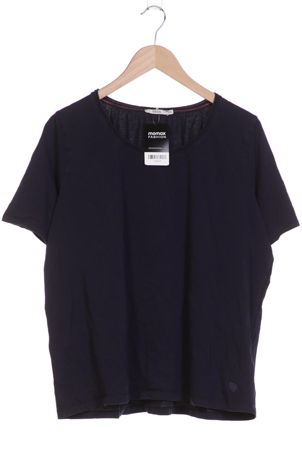 

Cecil Damen T-Shirt, marineblau, Gr. 46