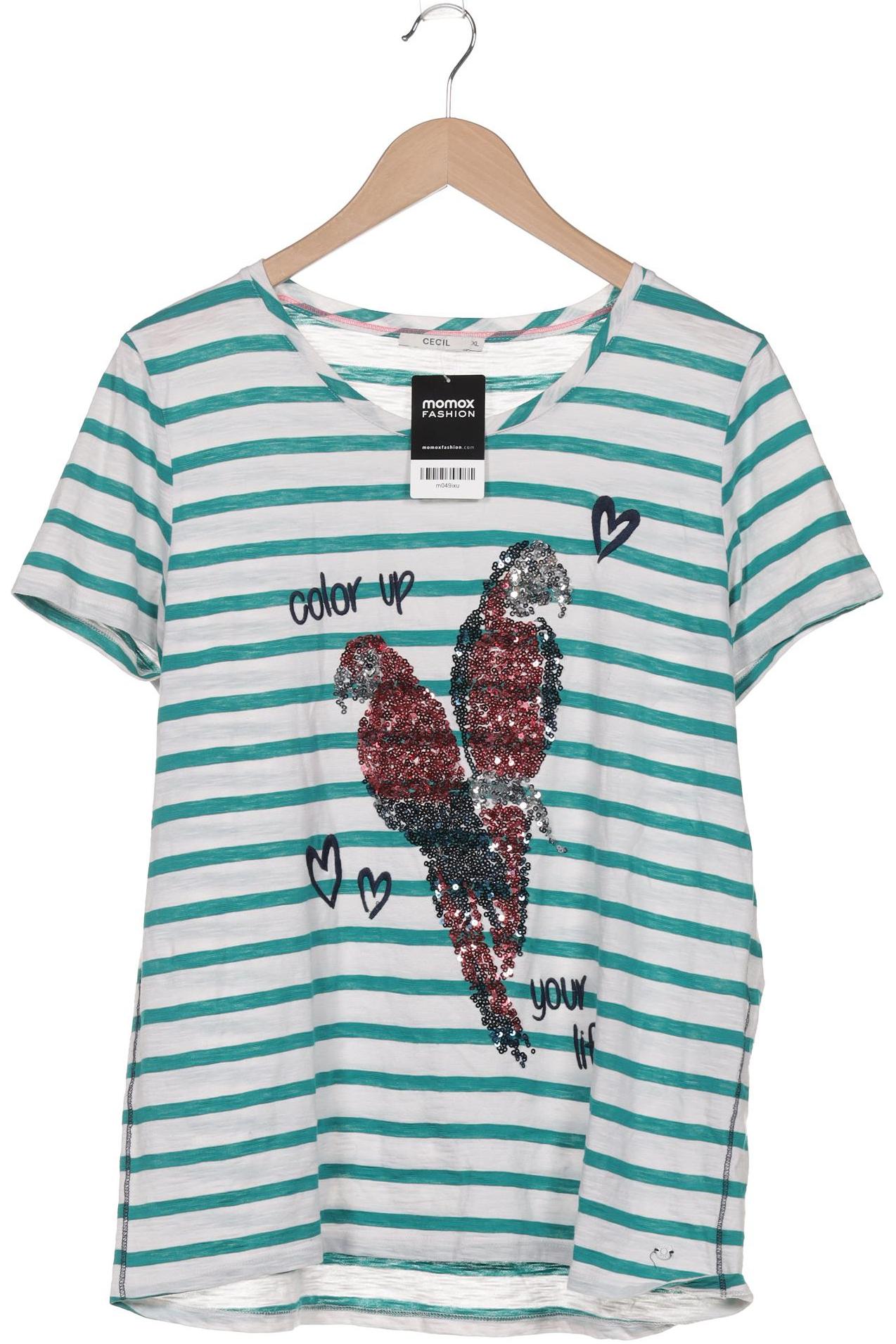 

Cecil Damen T-Shirt, türkis, Gr. 44