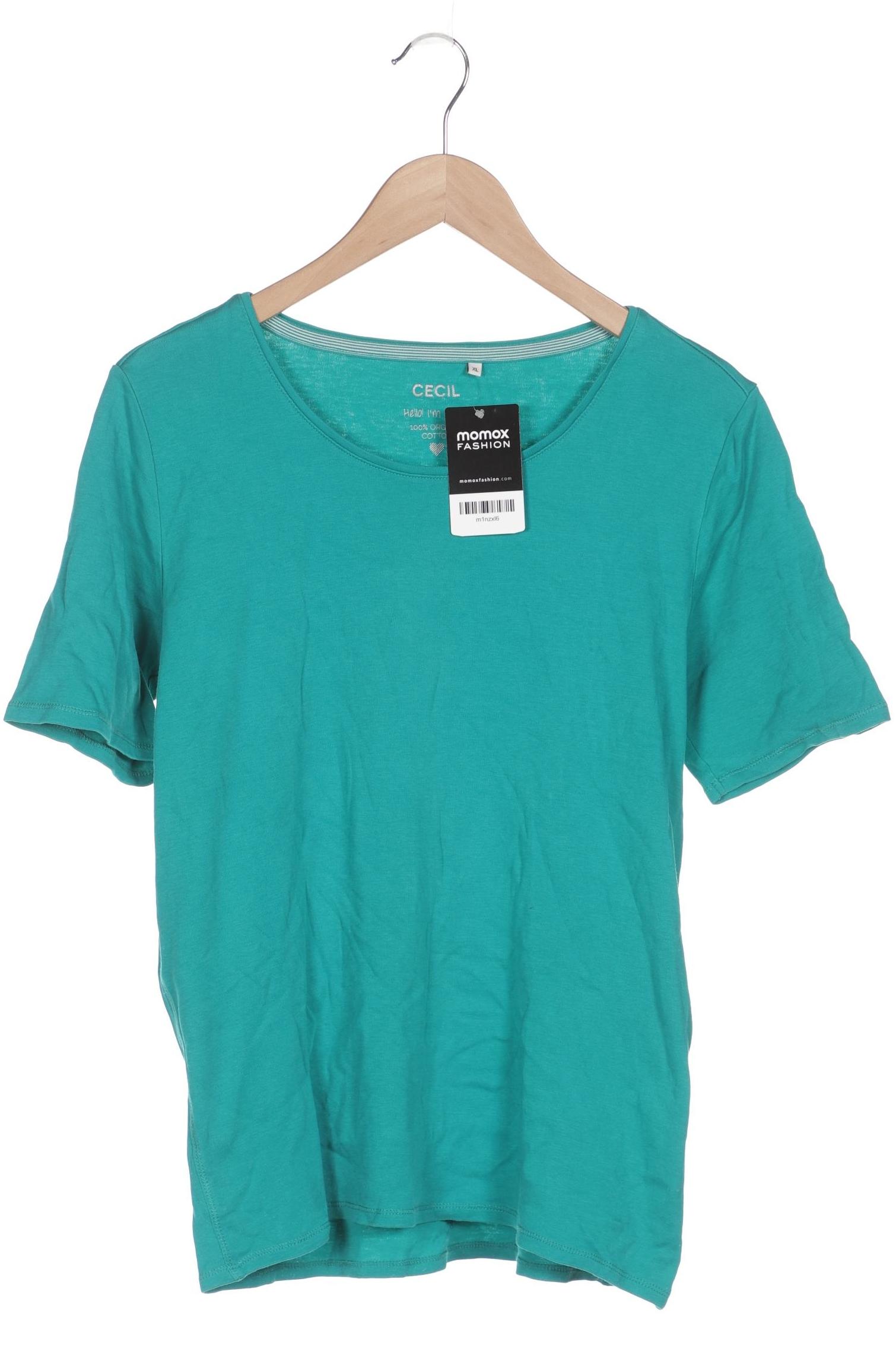 

Cecil Damen T-Shirt, türkis, Gr. 44