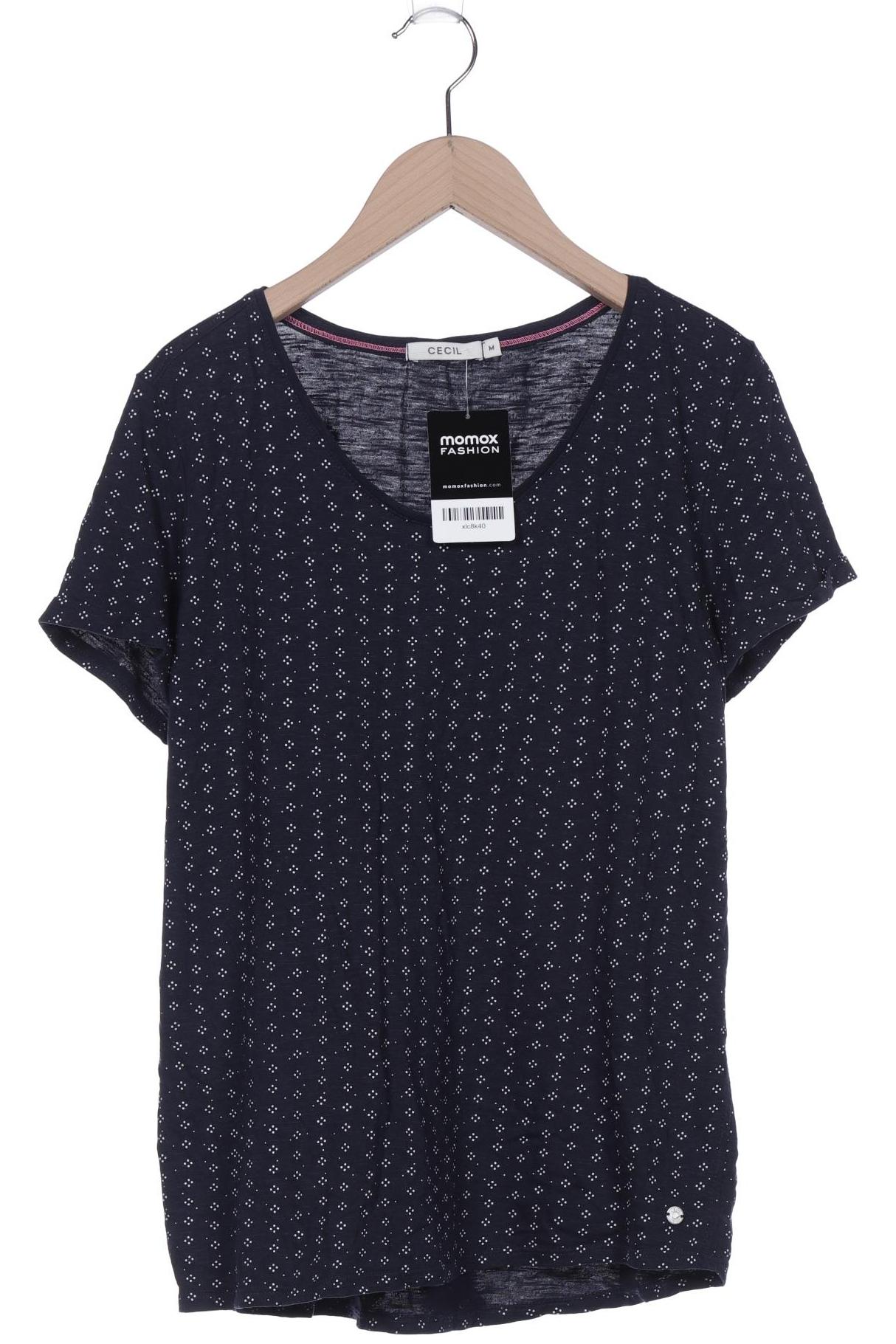 

Cecil Damen T-Shirt, marineblau, Gr. 38