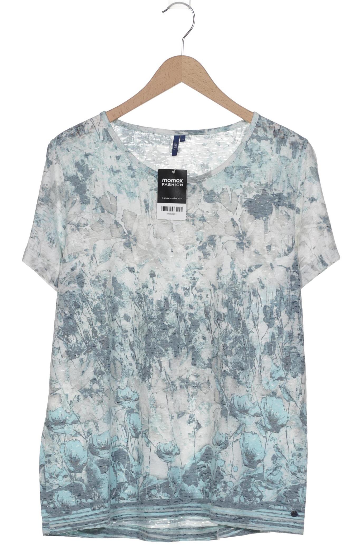

Cecil Damen T-Shirt, mehrfarbig, Gr. 46