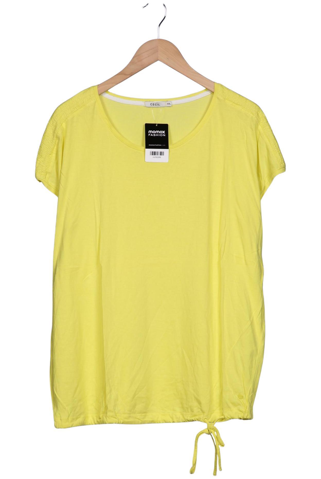 

Cecil Damen T-Shirt, gelb, Gr. 46