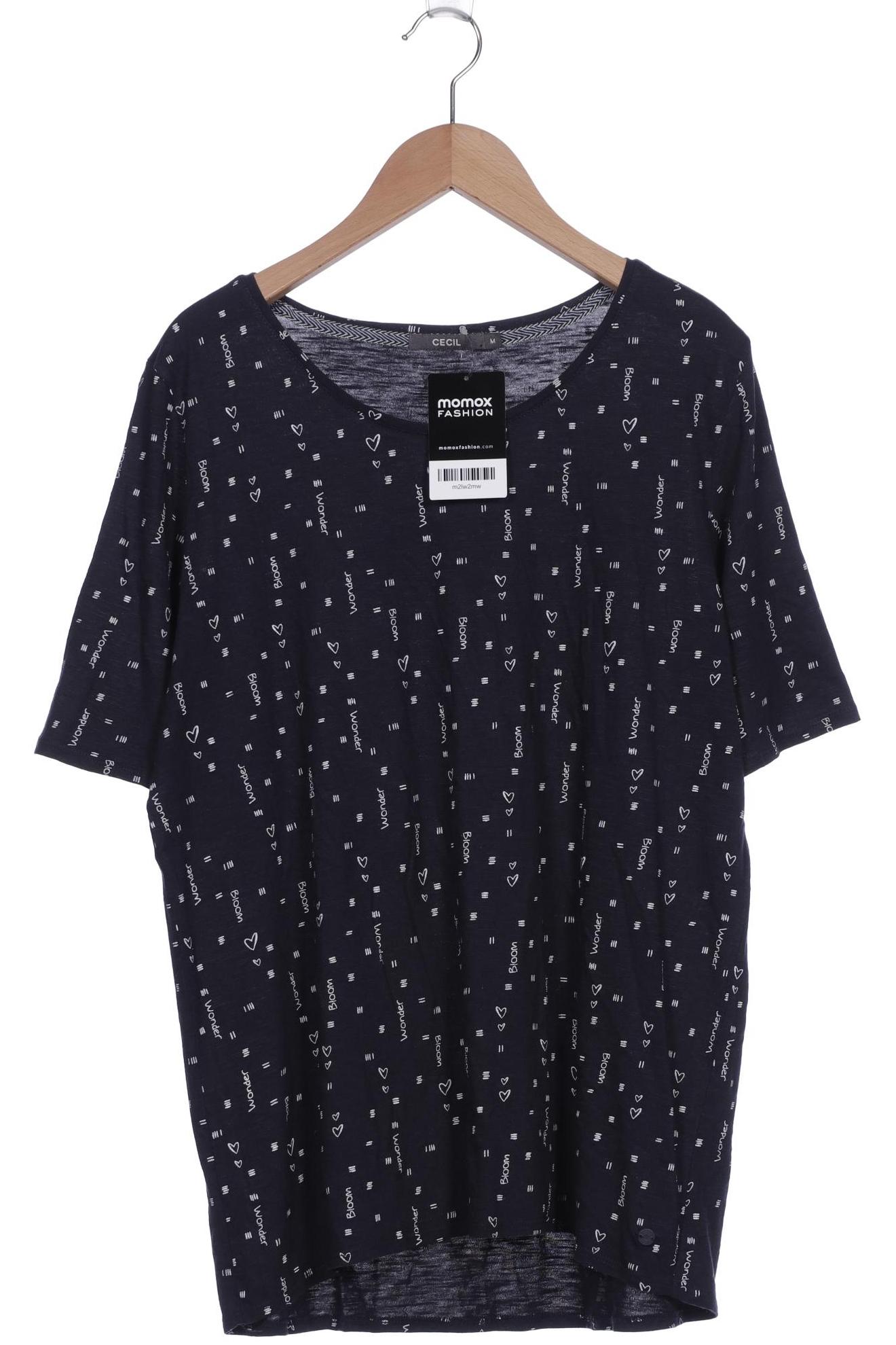 

CECIL Damen T-Shirt, marineblau