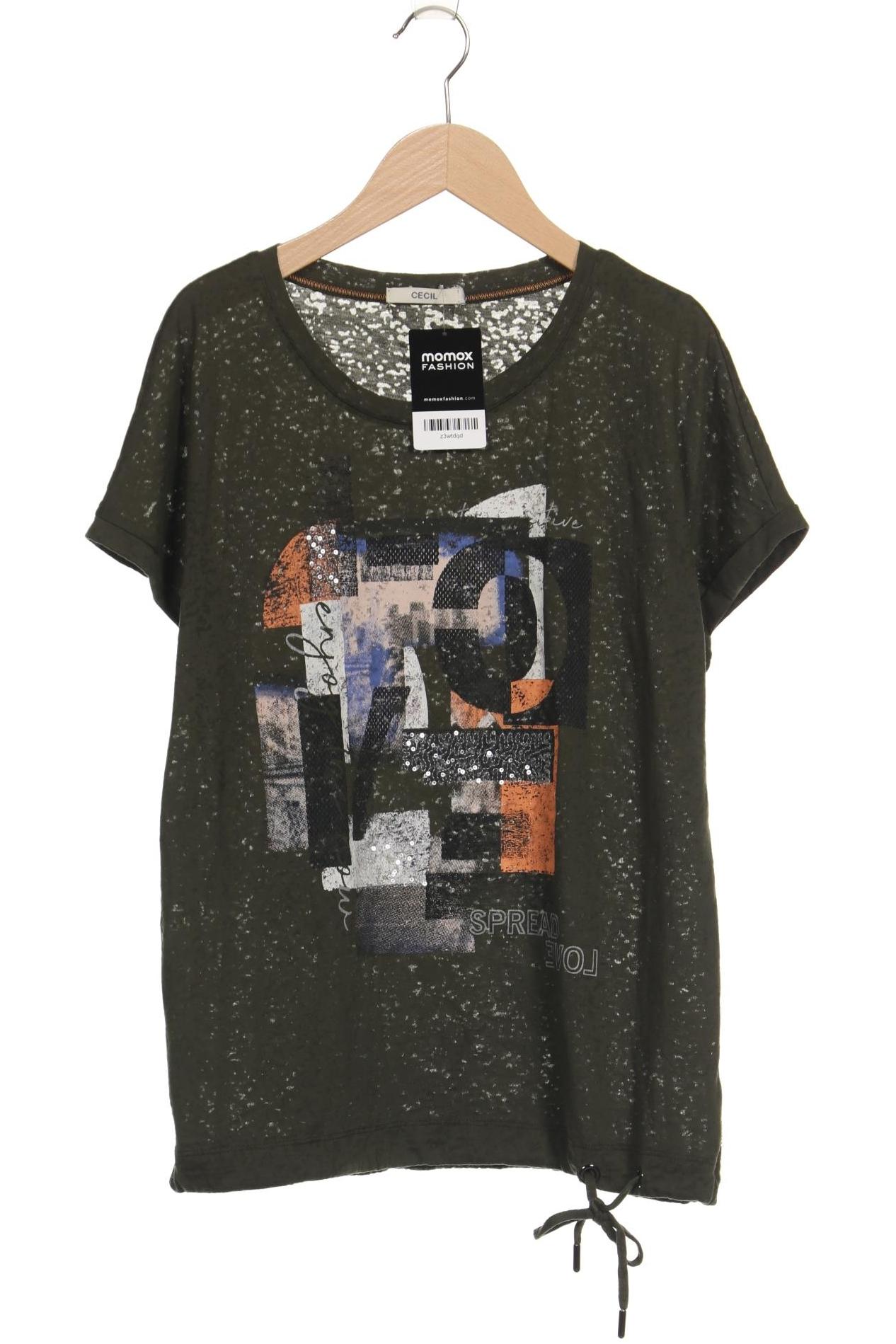 

Cecil Damen T-Shirt, grün, Gr. 42