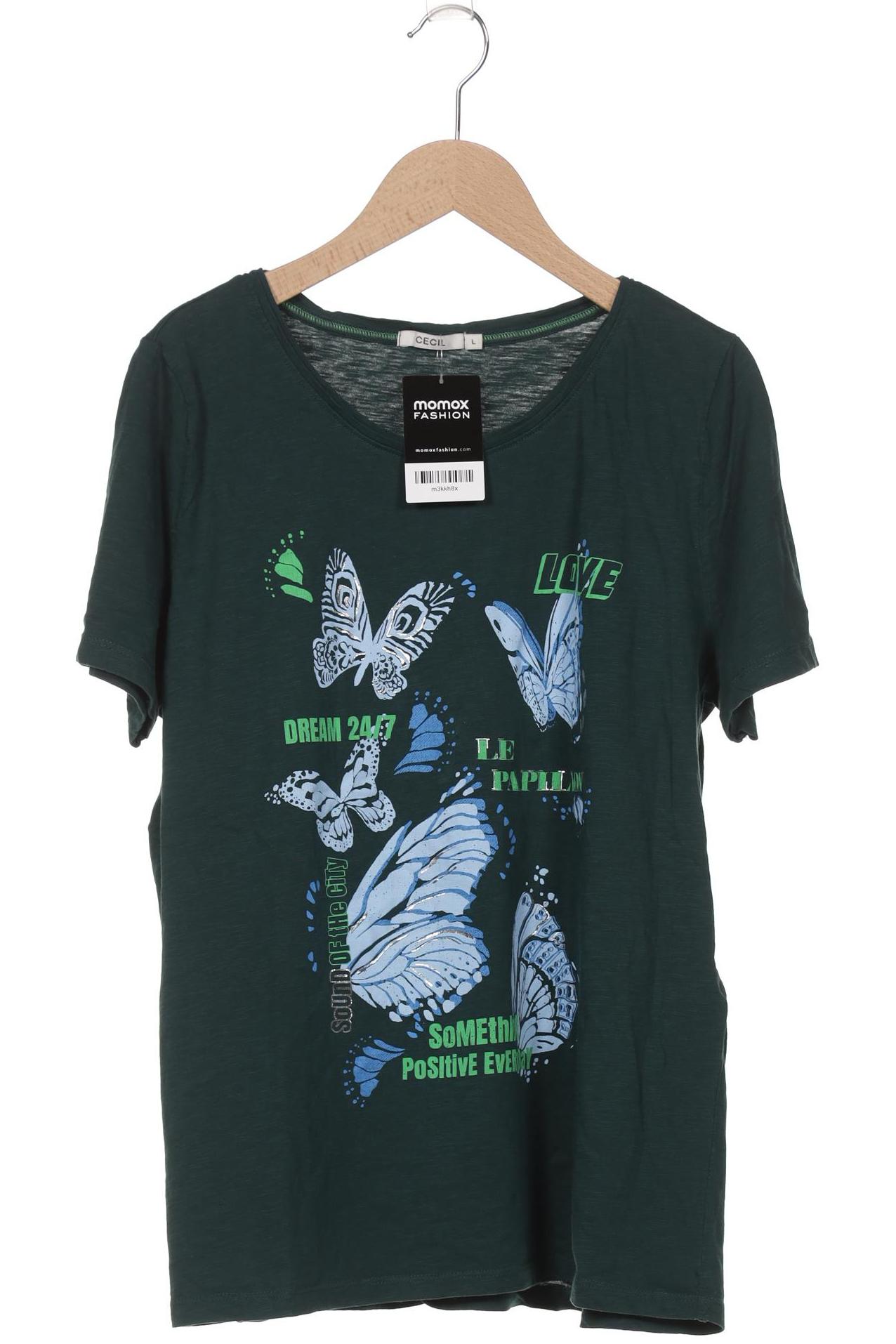

Cecil Damen T-Shirt, grün, Gr. 42