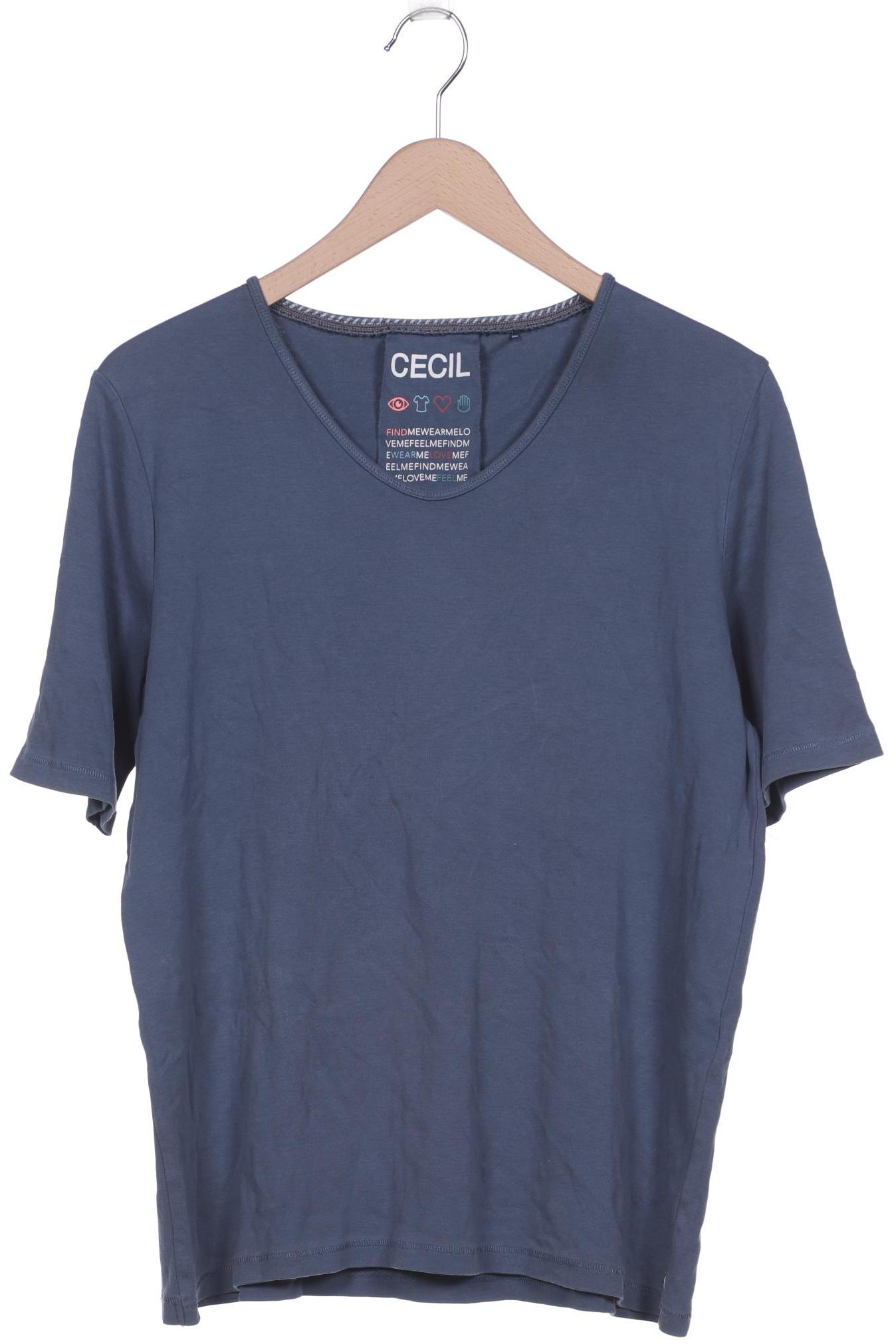 

CECIL Damen T-Shirt, blau
