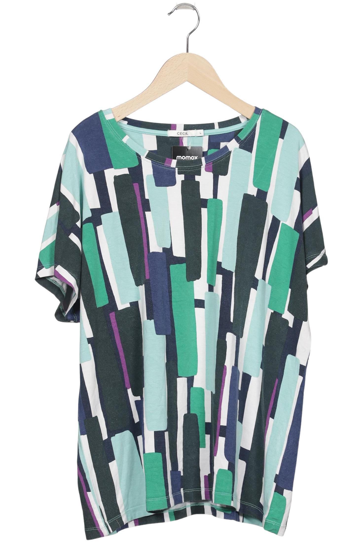 

Cecil Damen T-Shirt, mehrfarbig, Gr. 42