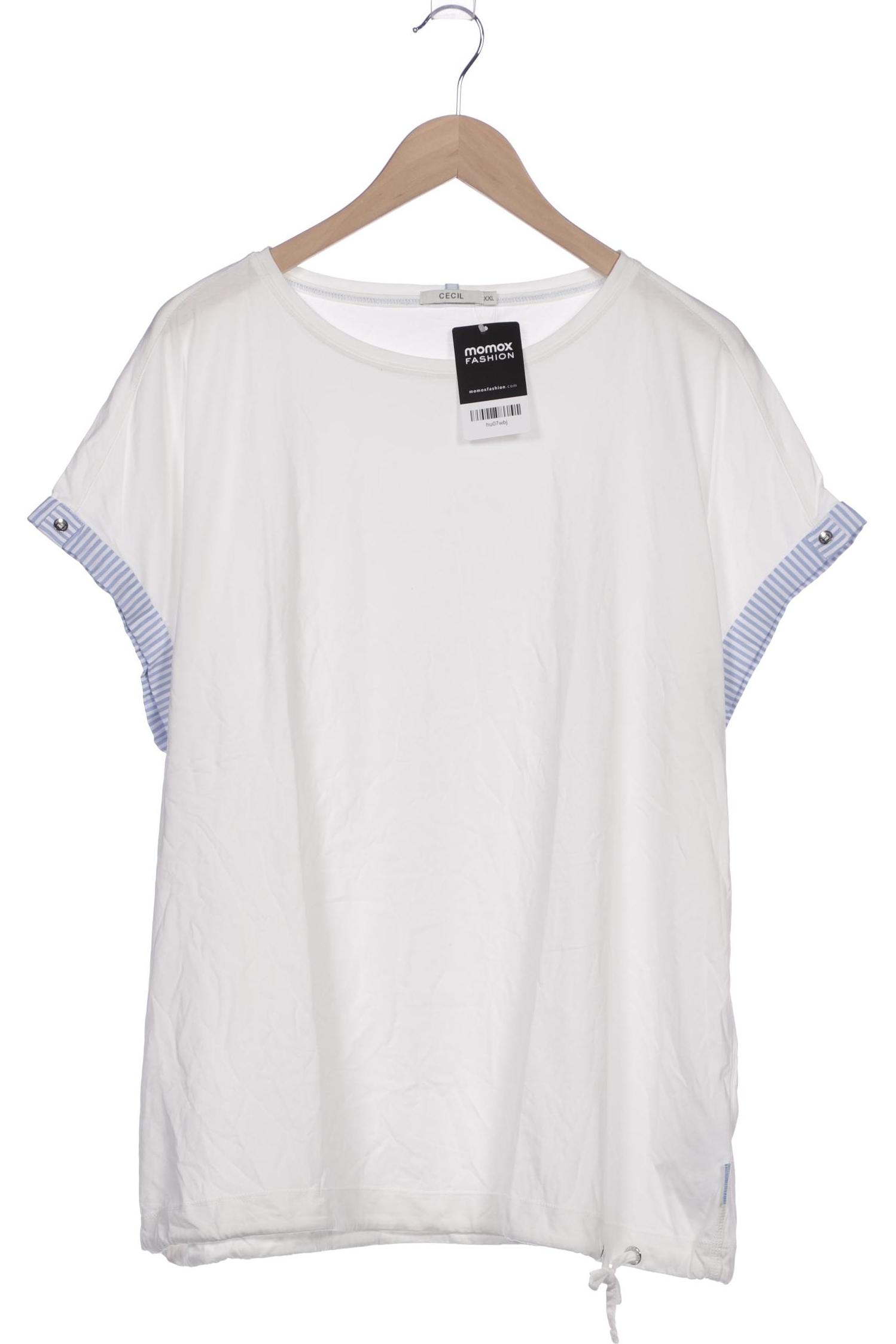 

Cecil Damen T-Shirt, weiß, Gr. 46
