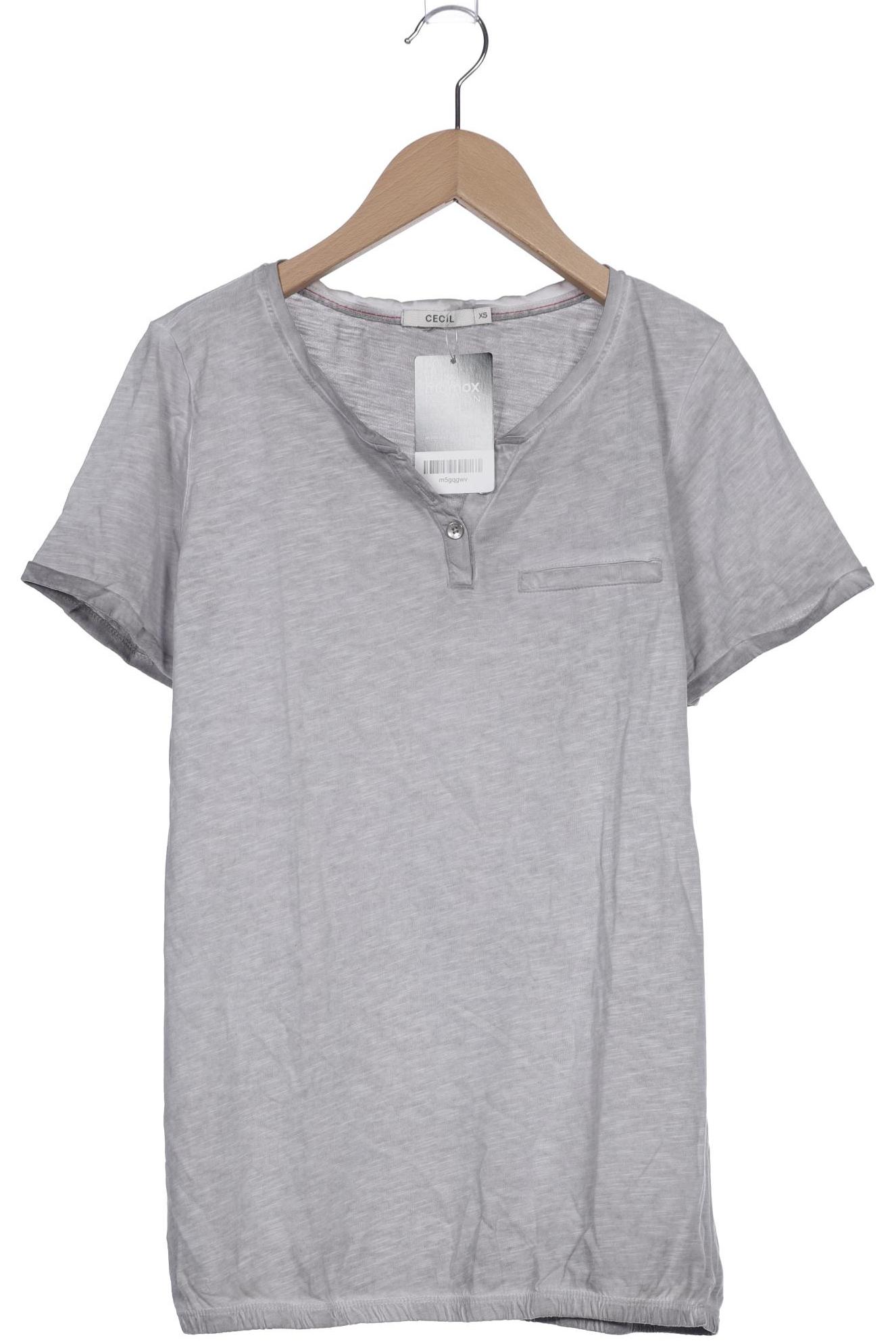 

Cecil Damen T-Shirt, grau, Gr. 34