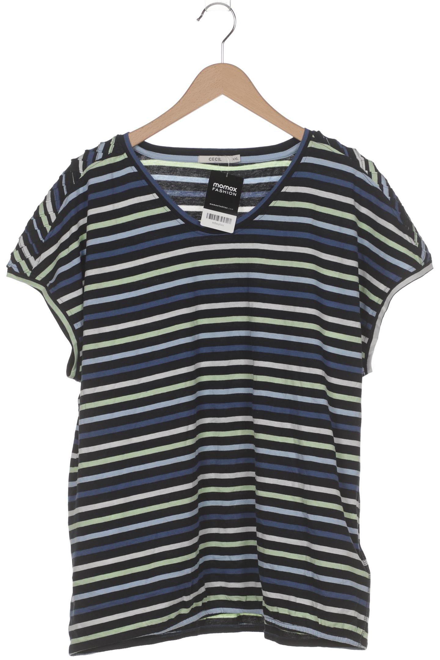 

Cecil Damen T-Shirt, mehrfarbig, Gr. 46