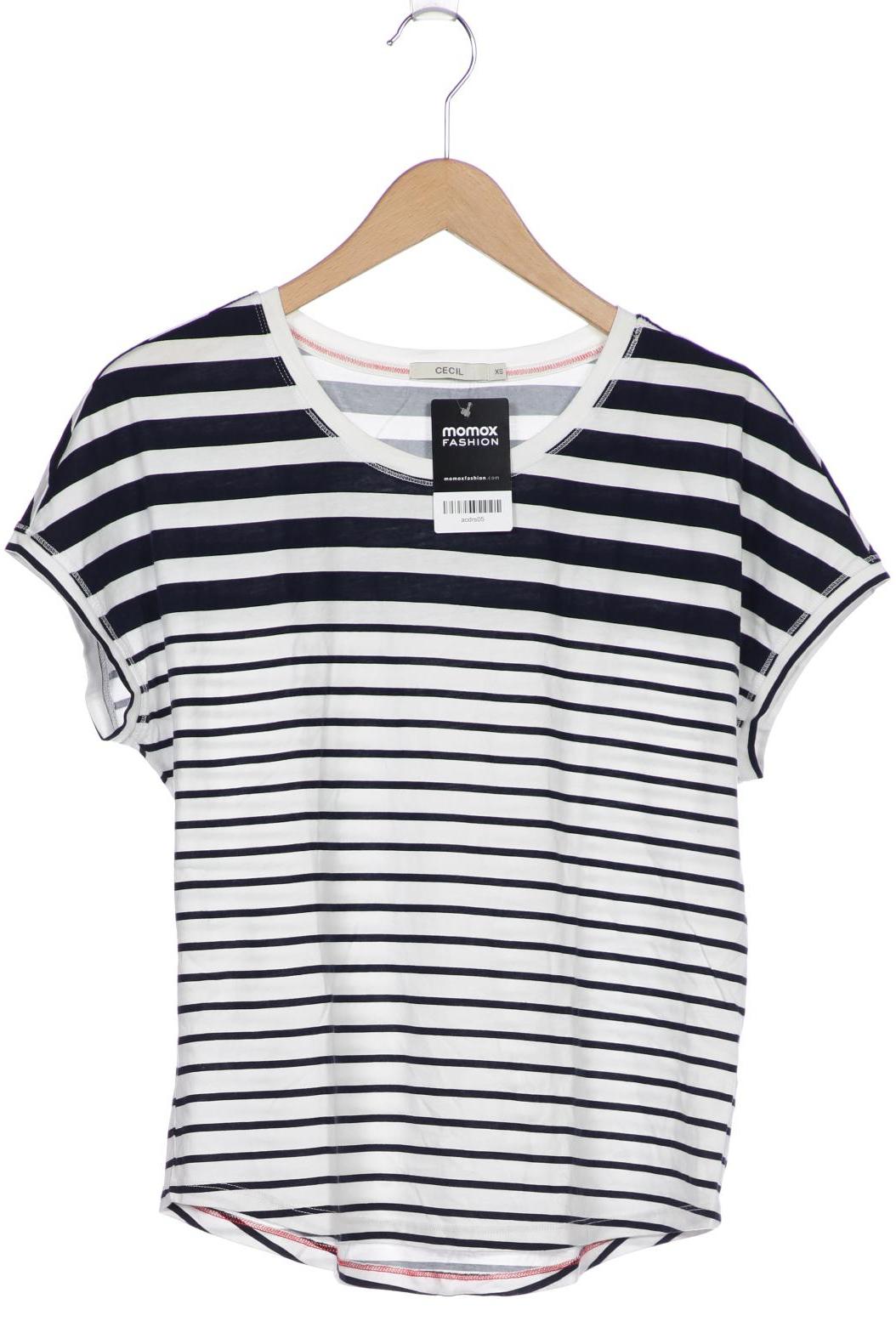 

CECIL Damen T-Shirt, weiß