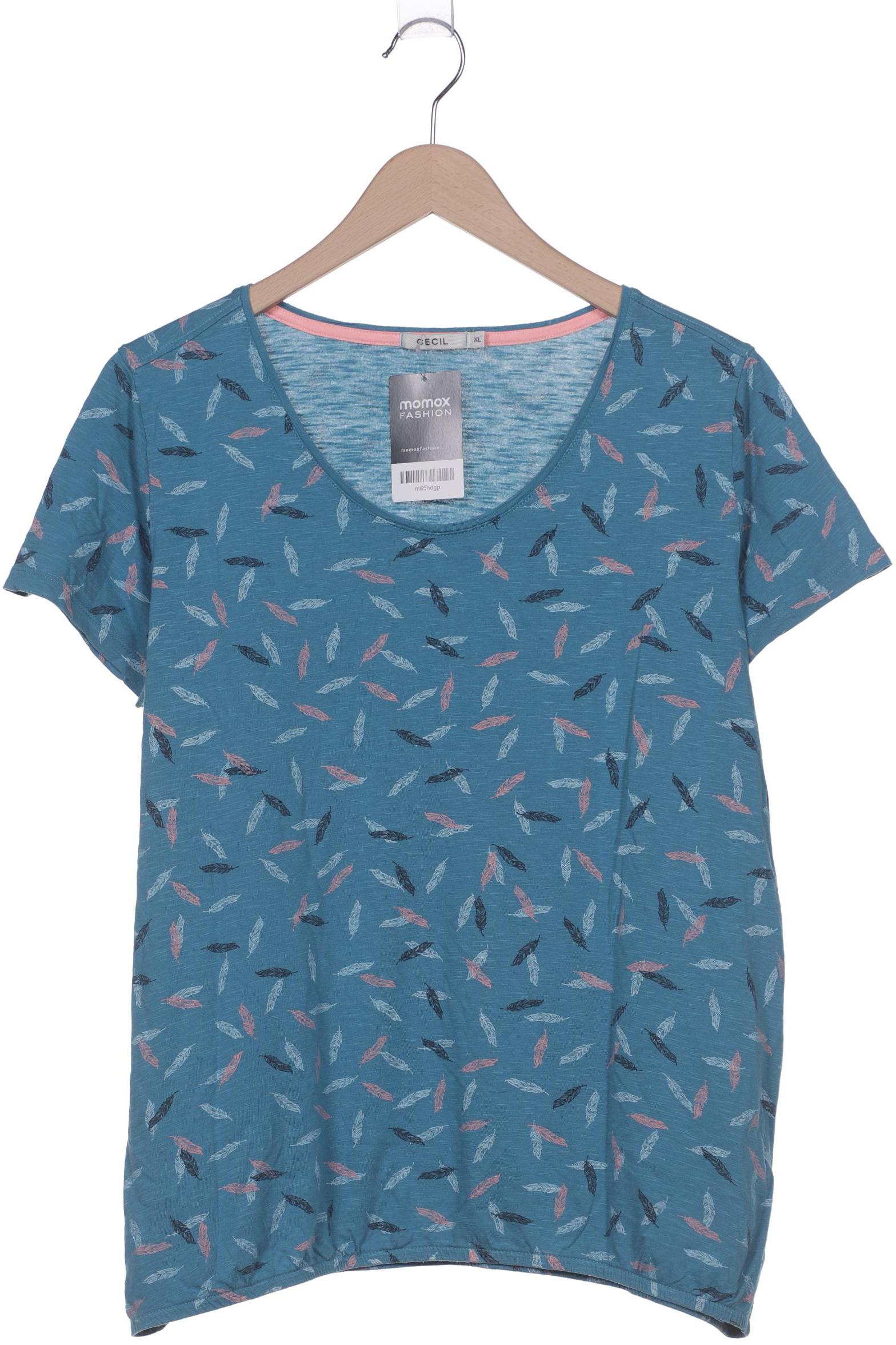 

Cecil Damen T-Shirt, blau, Gr. 44