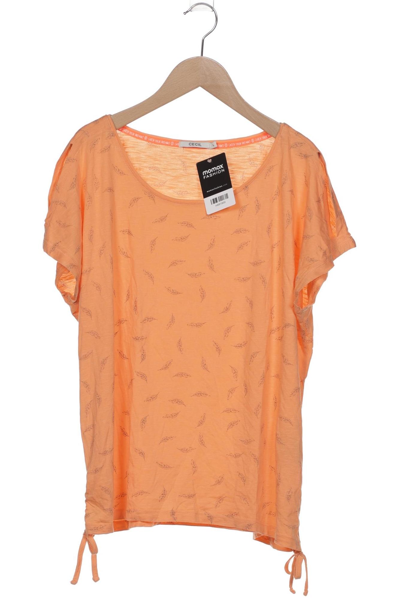 

Cecil Damen T-Shirt, orange, Gr. 42