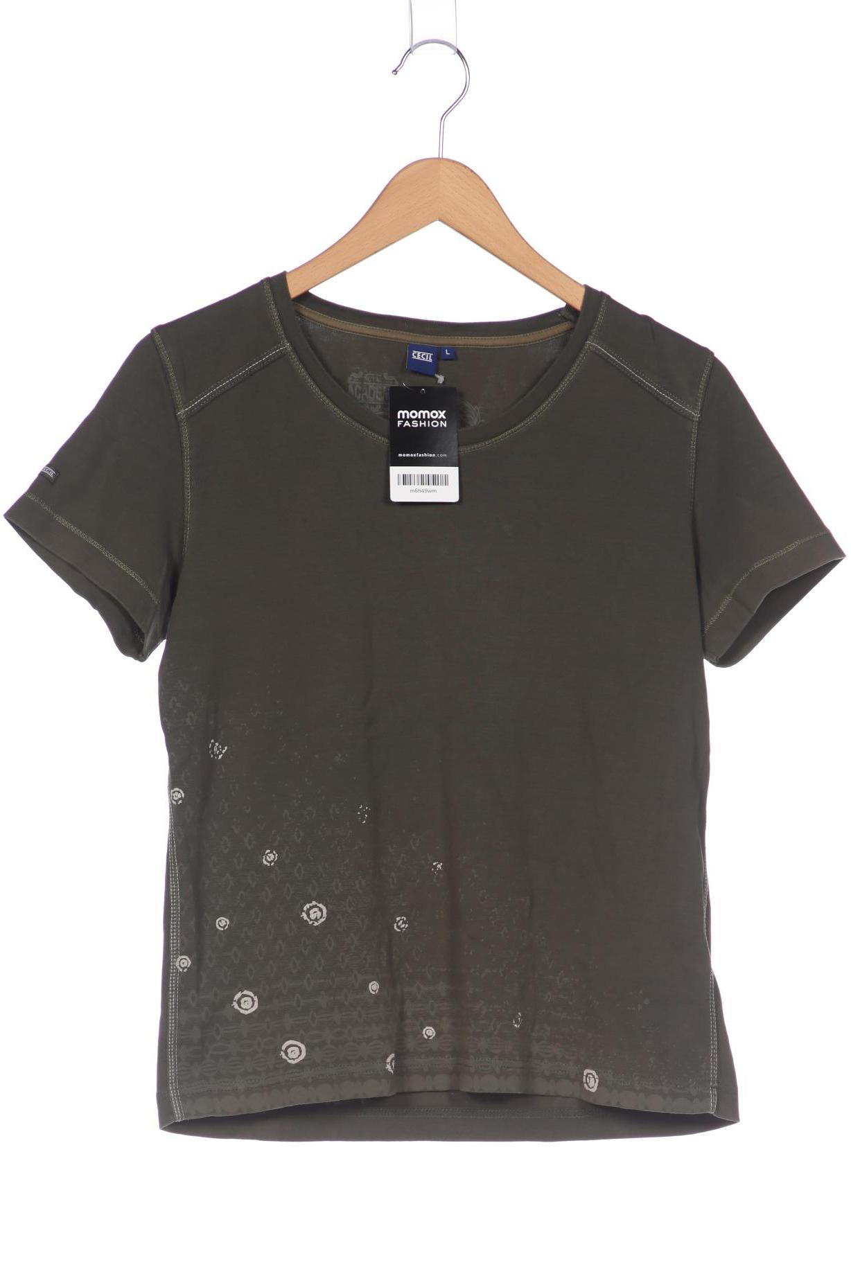 

Cecil Damen T-Shirt, grün, Gr. 42