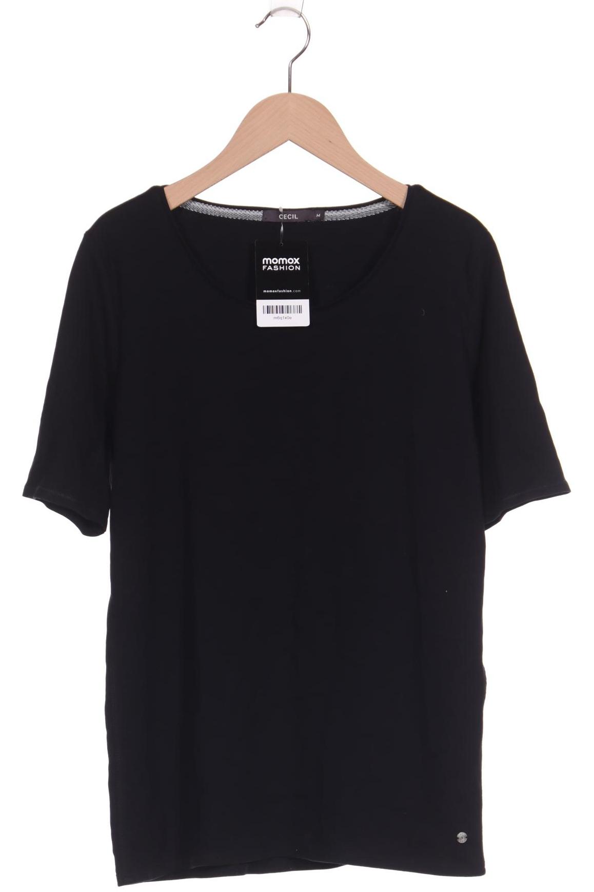 

Cecil Damen T-Shirt, schwarz, Gr. 38