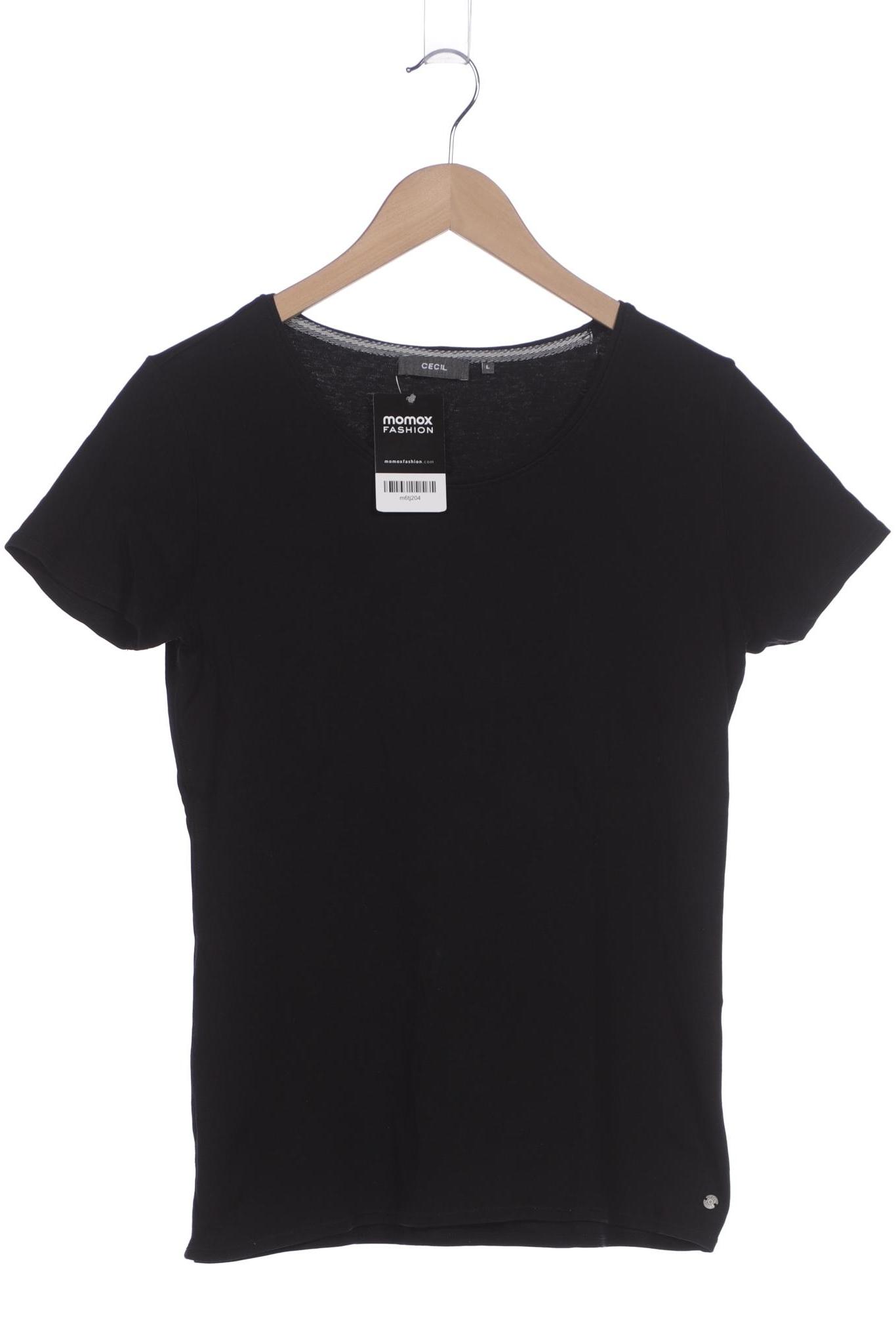 

Cecil Damen T-Shirt, schwarz, Gr. 42