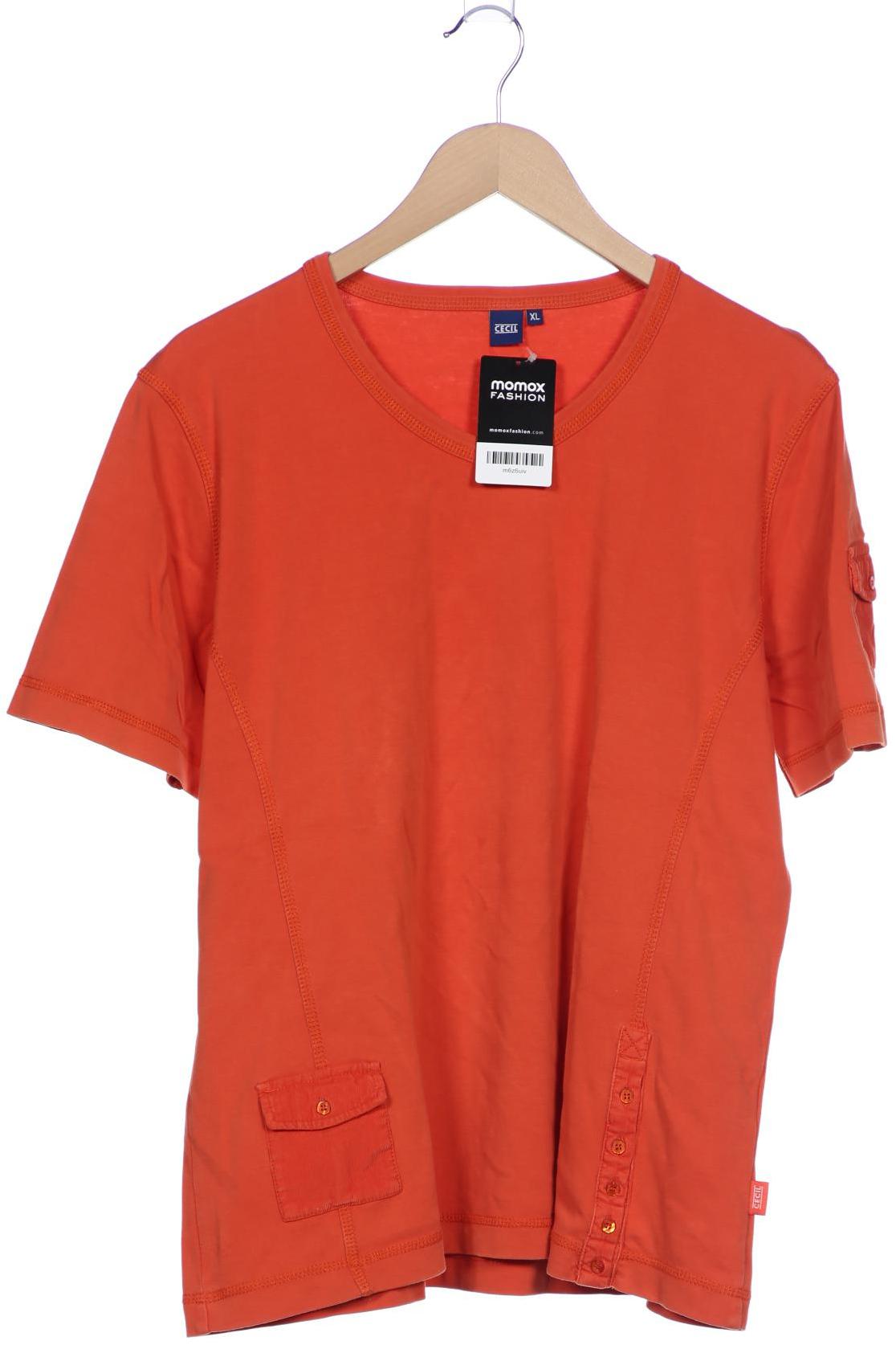 

Cecil Damen T-Shirt, orange, Gr. 44
