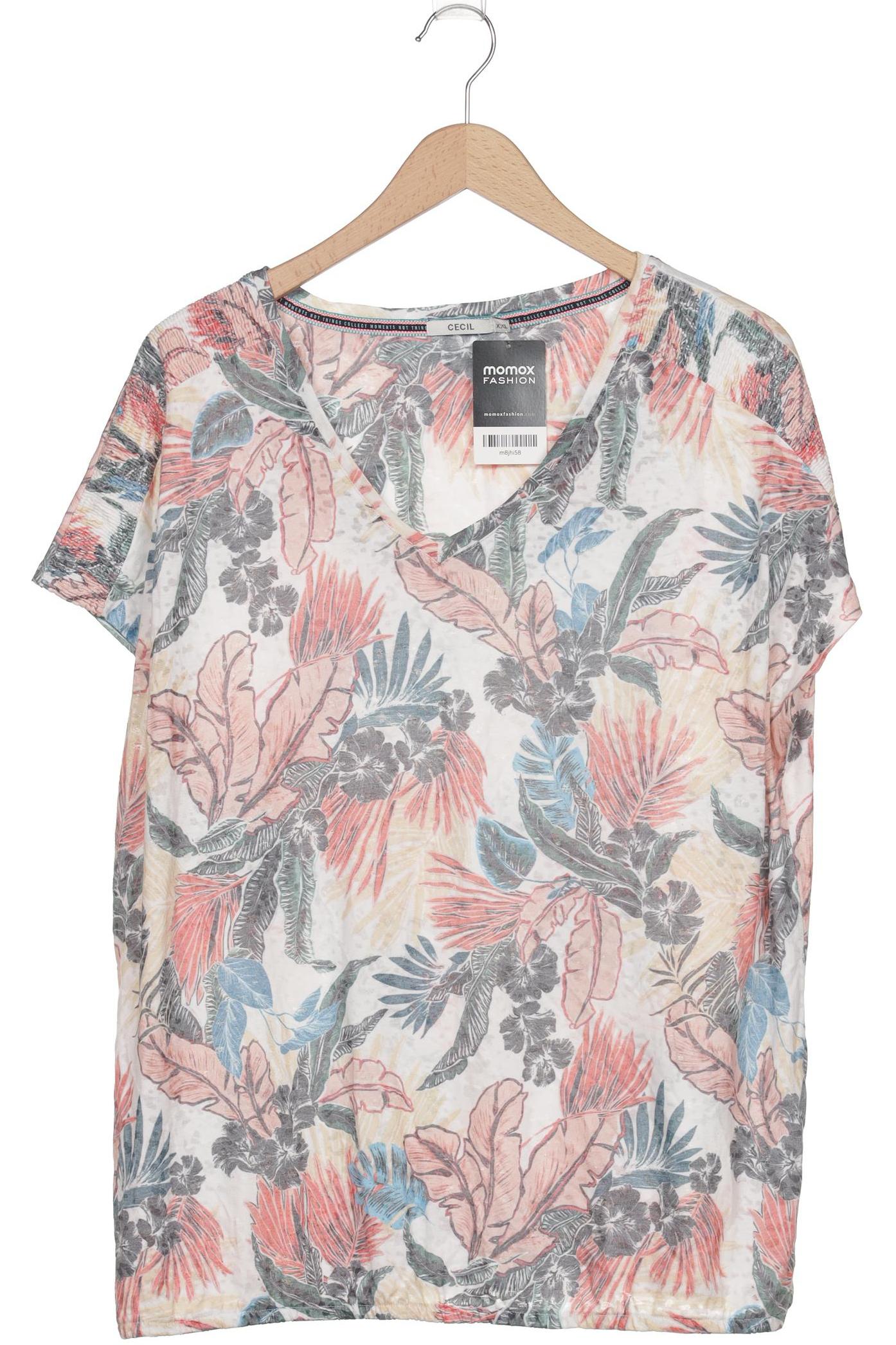 

Cecil Damen T-Shirt, mehrfarbig, Gr. 46