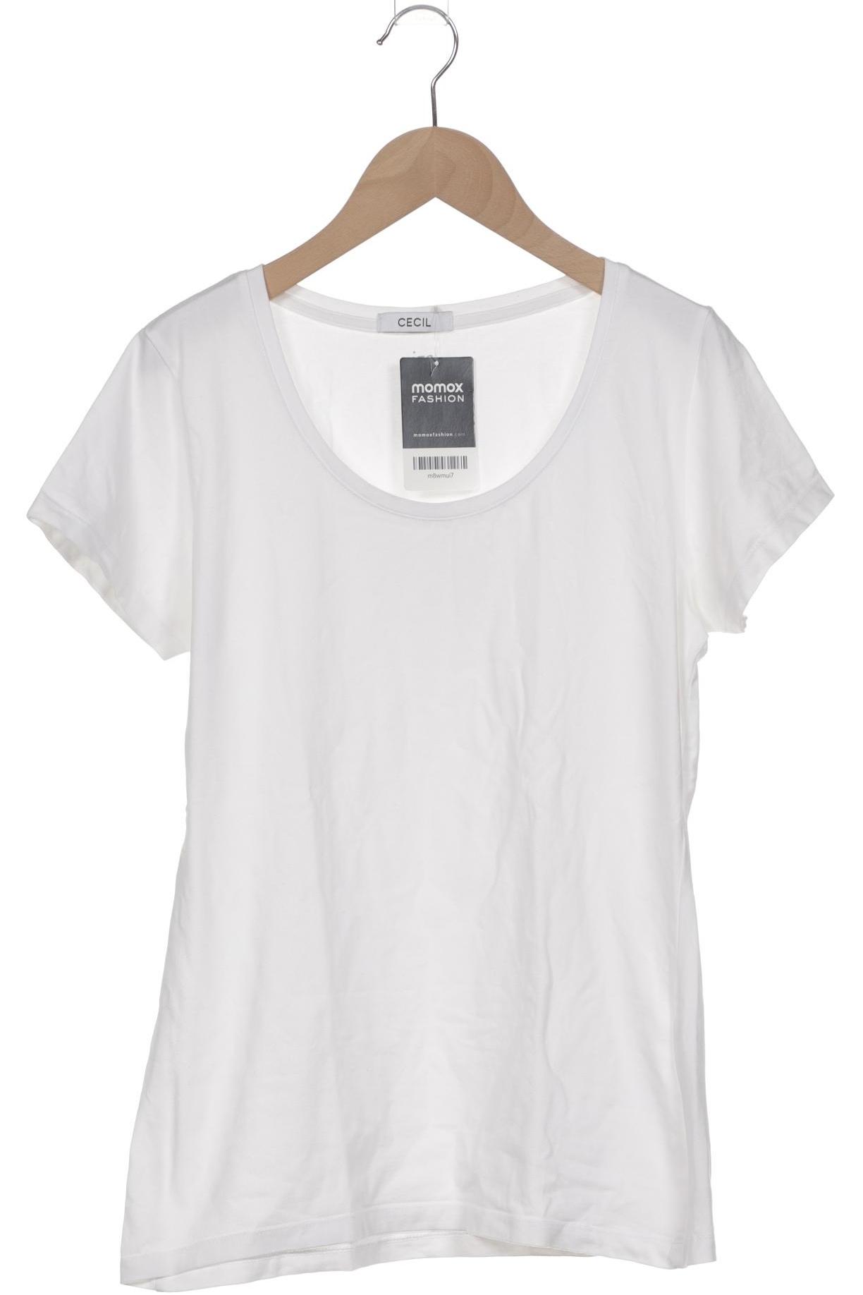 

Cecil Damen T-Shirt, weiß, Gr. 40