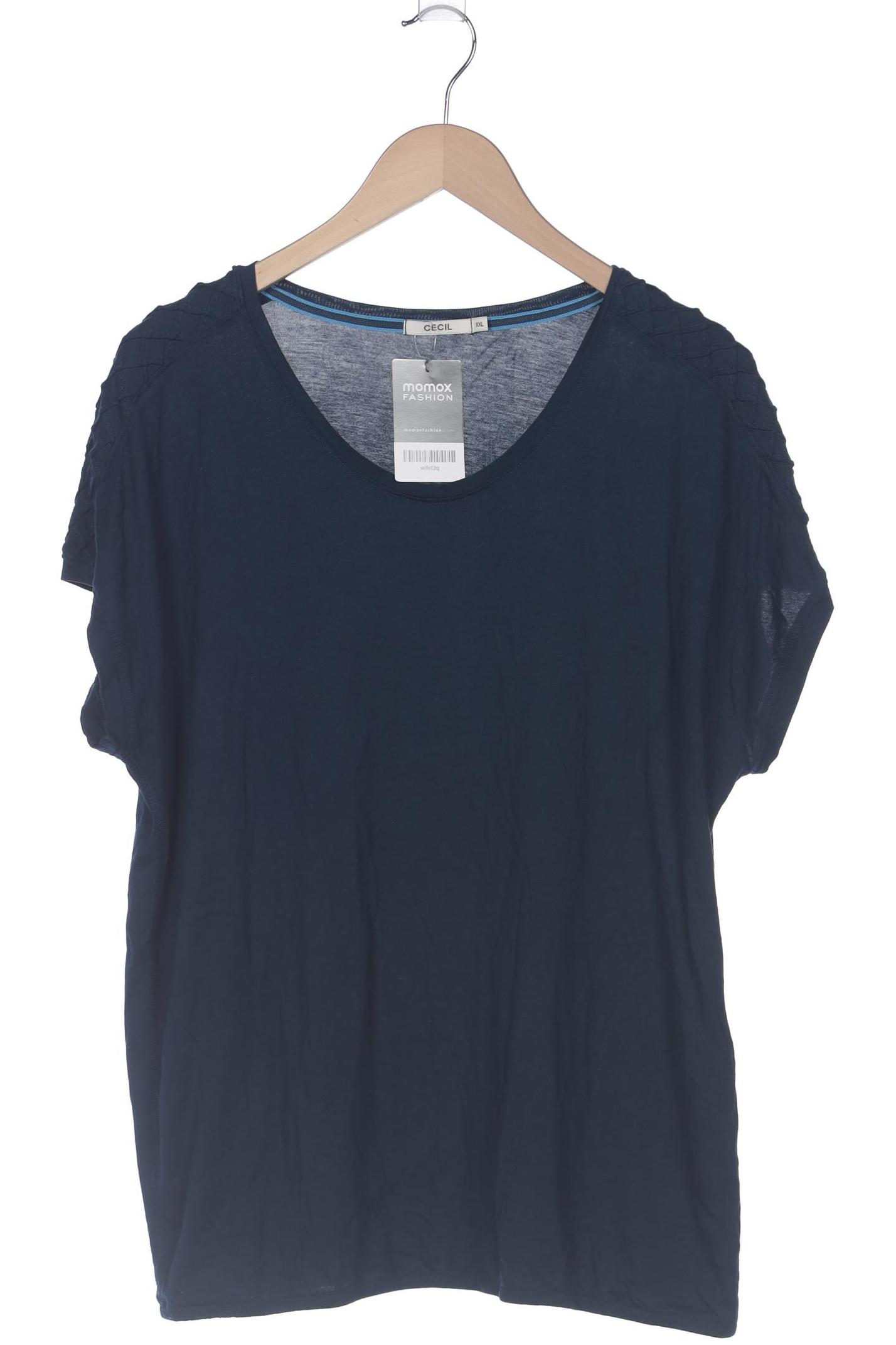 

Cecil Damen T-Shirt, marineblau, Gr. 46