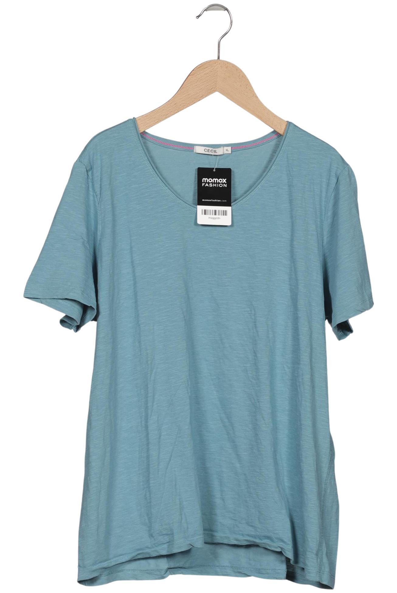 

Cecil Damen T-Shirt, blau, Gr. 44