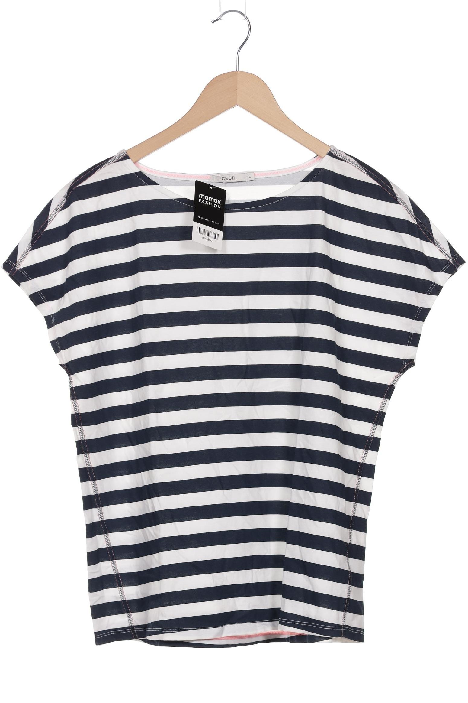 

Cecil Damen T-Shirt, marineblau, Gr. 42