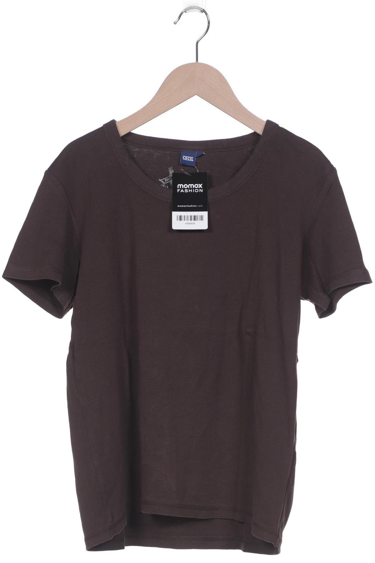 

CECIL Damen T-Shirt, braun
