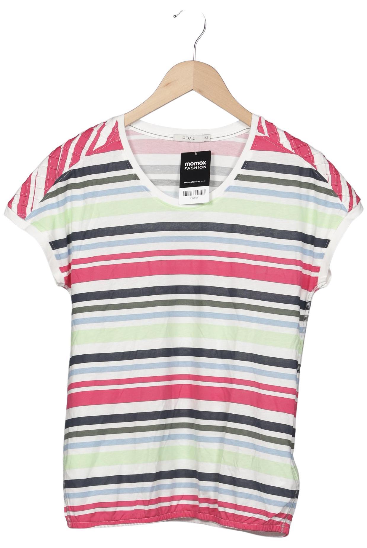 

Cecil Damen T-Shirt, mehrfarbig, Gr. 34