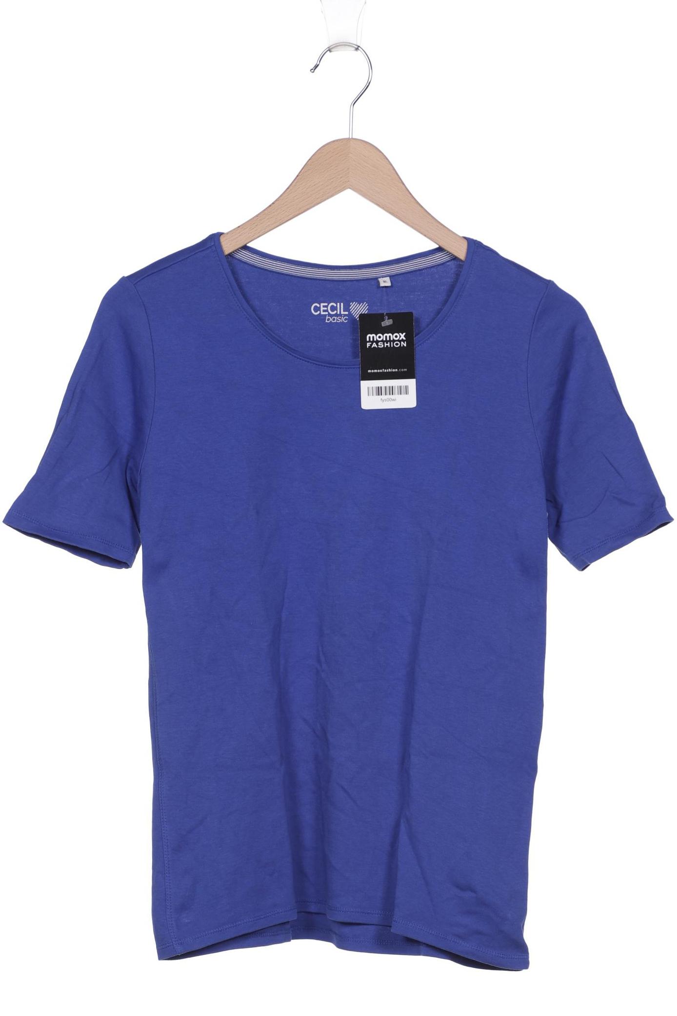 

Cecil Damen T-Shirt, blau, Gr. 38