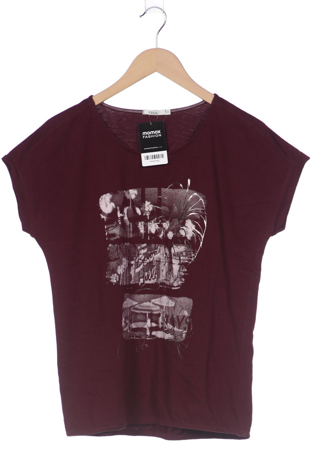 

CECIL Damen T-Shirt, bordeaux
