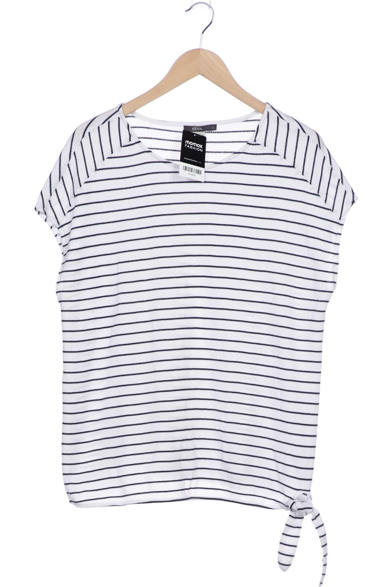 

Cecil Damen T-Shirt, weiß, Gr. 42