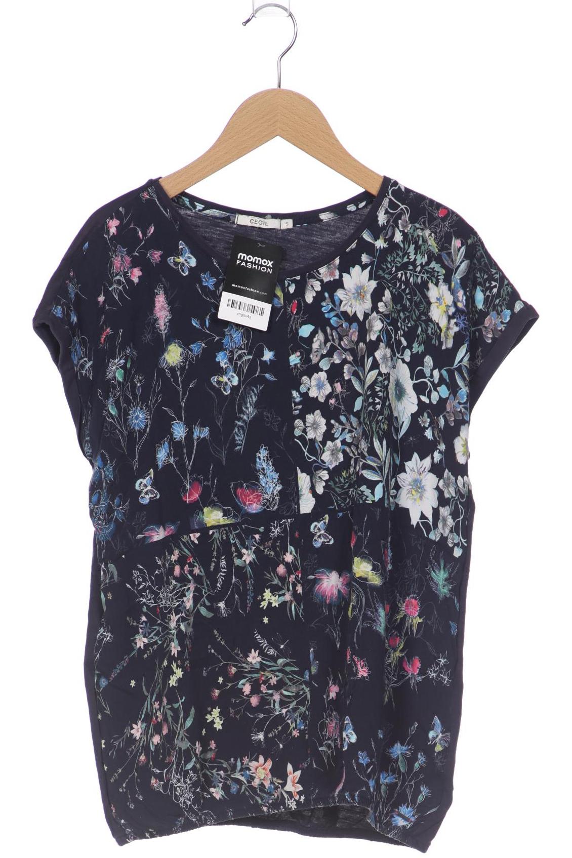 

CECIL Damen T-Shirt, marineblau