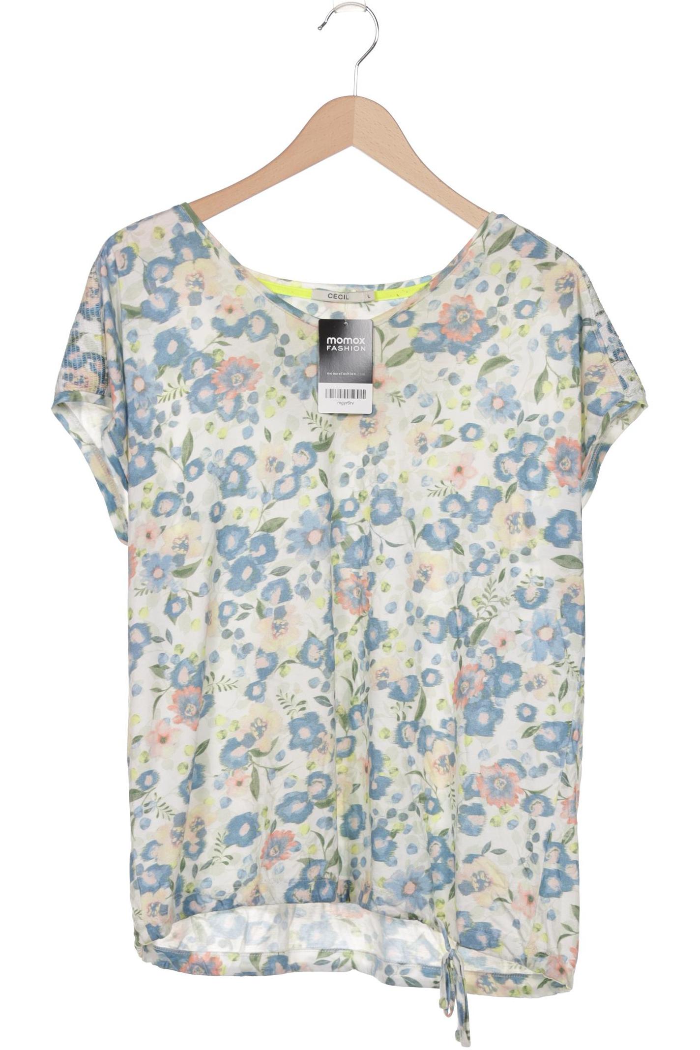 

Cecil Damen T-Shirt, blau, Gr. 42