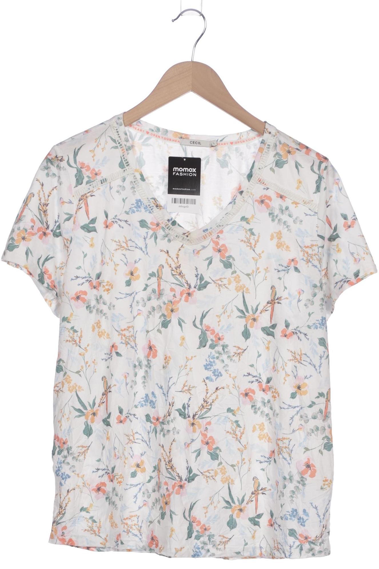 

Cecil Damen T-Shirt, mehrfarbig, Gr. 42