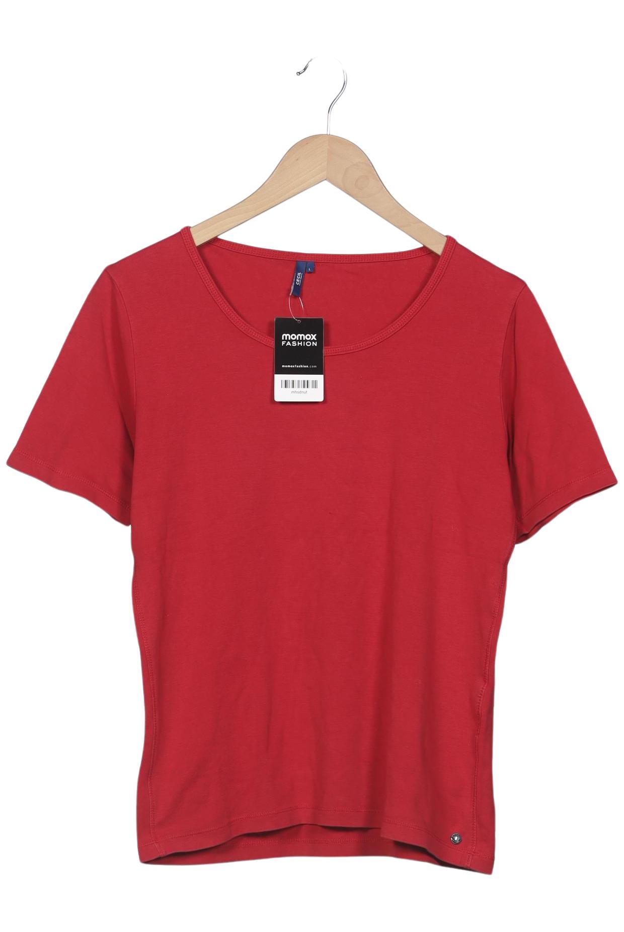 

Cecil Damen T-Shirt, rot, Gr. 42